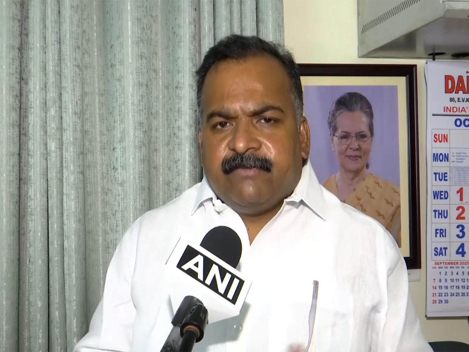 Congress leader Manickam Tagore (Photo/ANI) Congress leader Manickam Tagore (Photo/ANI)