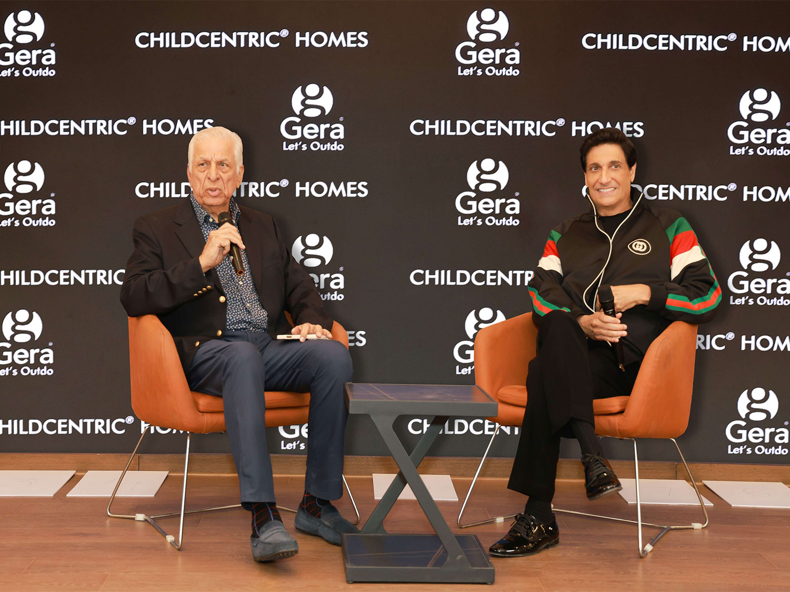 Kumar Gera, Chairman, Gera Developments and Shiamak Davar share insights during “Meet the Icon” event at Gera’s Joy on the Treetops, Hinjawadi Kumar Gera, Chairman, Gera Developments and Shiamak Davar share insights during “Meet the Icon” event at Gera’s Joy on the Treetops, Hinjawadi