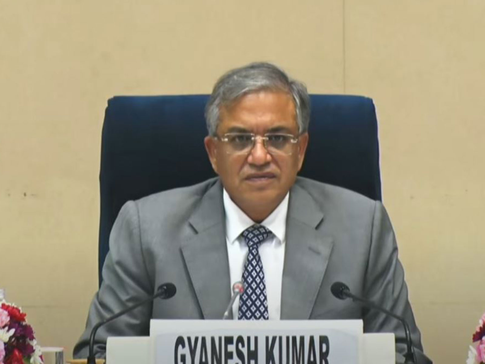 Chief Election Commissioner of India, Gyanesh Kumar (Photo/ANI) Chief Election Commissioner of India, Gyanesh Kumar (Photo/ANI)