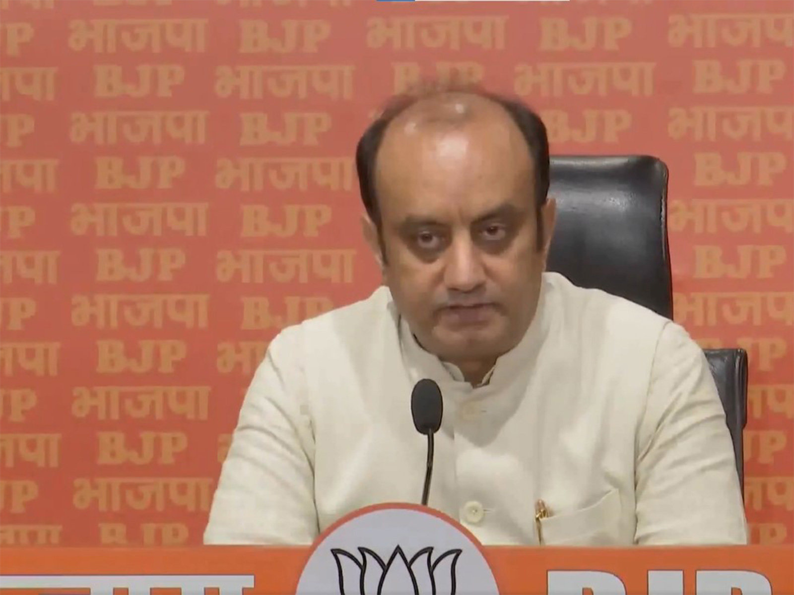 Bharatiya Janata Party (BJP) MP and National Spokesperson Sudhanshu Trivedi (Photo/ANI) Bharatiya Janata Party (BJP) MP and National Spokesperson Sudhanshu Trivedi (Photo/ANI)