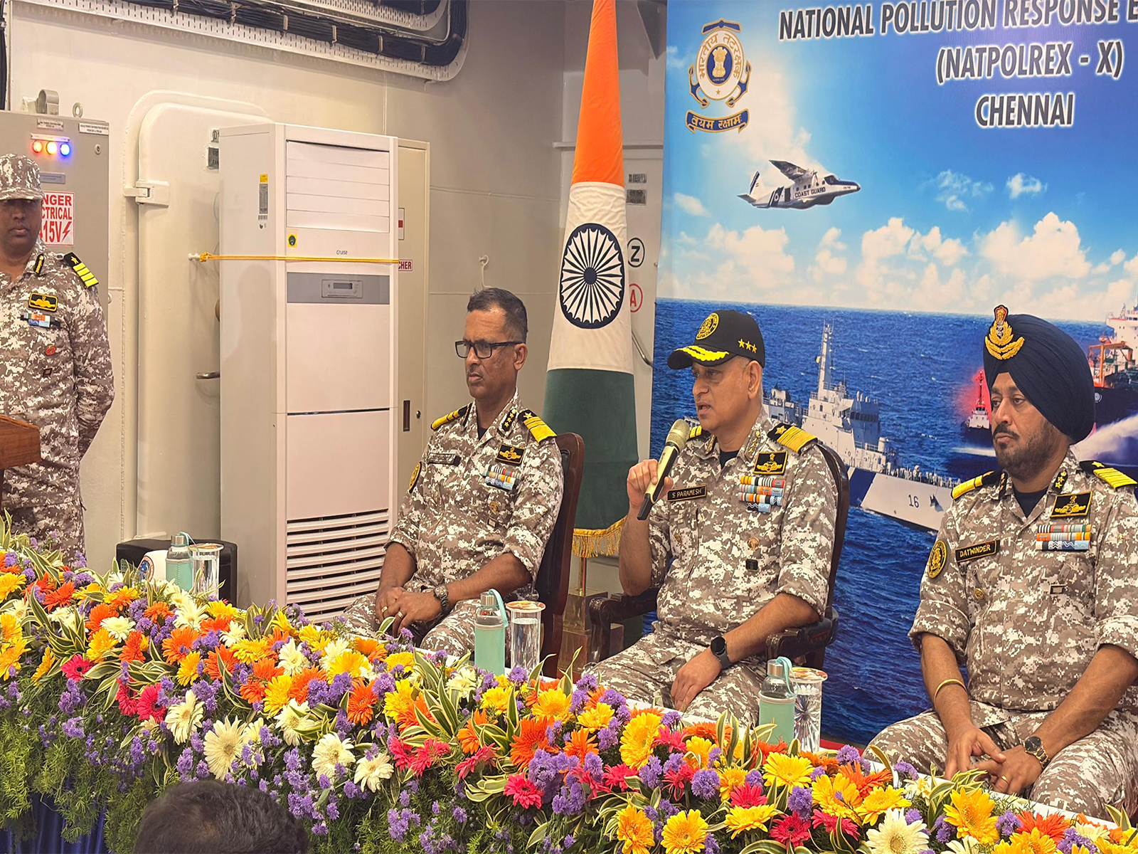 10th NATPOLREX-X and 27th NOSDCP meeting held at Chennai on October 5 and 6 (Photo/X@SpokespersonMoD) 10th NATPOLREX-X and 27th NOSDCP meeting held at Chennai on October 5 and 6 (Photo/X@SpokespersonMoD)