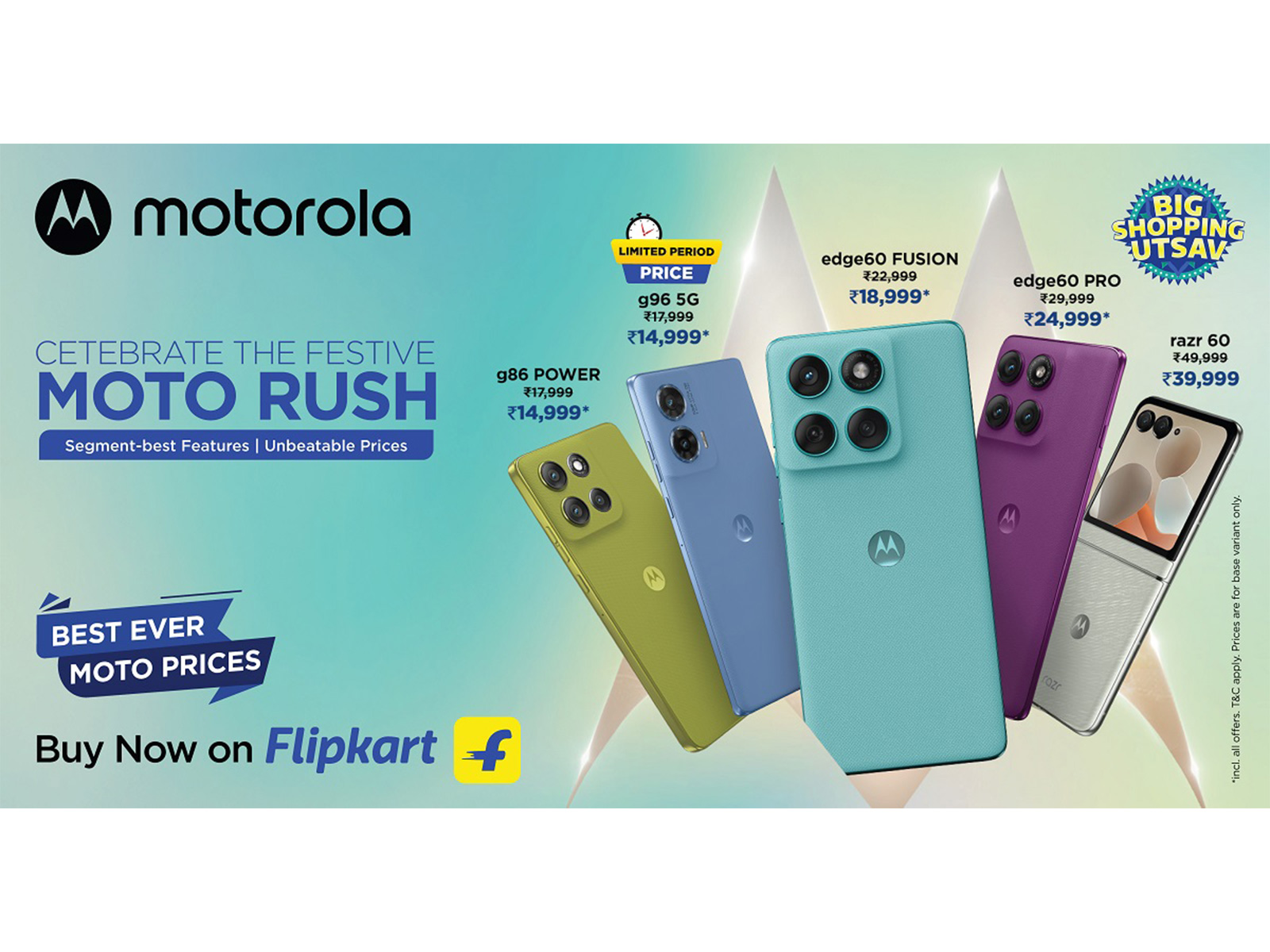 Motorola continues to offer unbeatable price on BBD 2025 Motorola continues to offer unbeatable price on BBD 2025