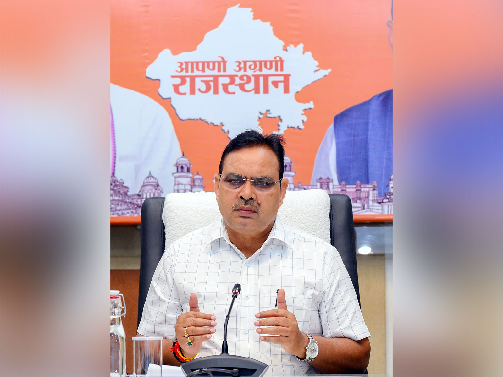 Rajasthan CM Bhajanlal Sharma (Photo/ANI) Rajasthan CM Bhajanlal Sharma (Photo/ANI)