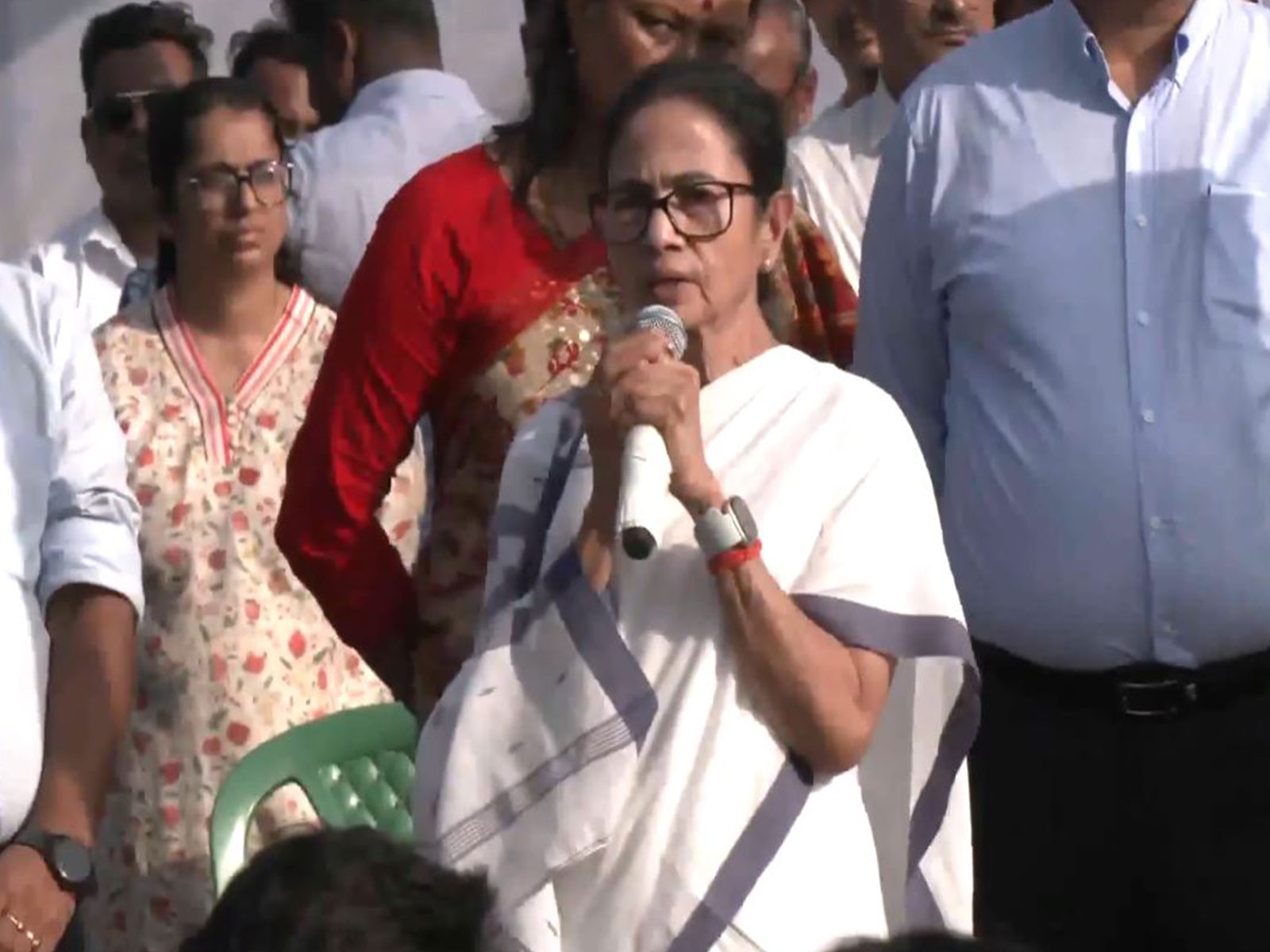 West Bengal CM Mamata Banerjee in Jalpaiguri (Photo/ANI) West Bengal CM Mamata Banerjee in Jalpaiguri (Photo/ANI)