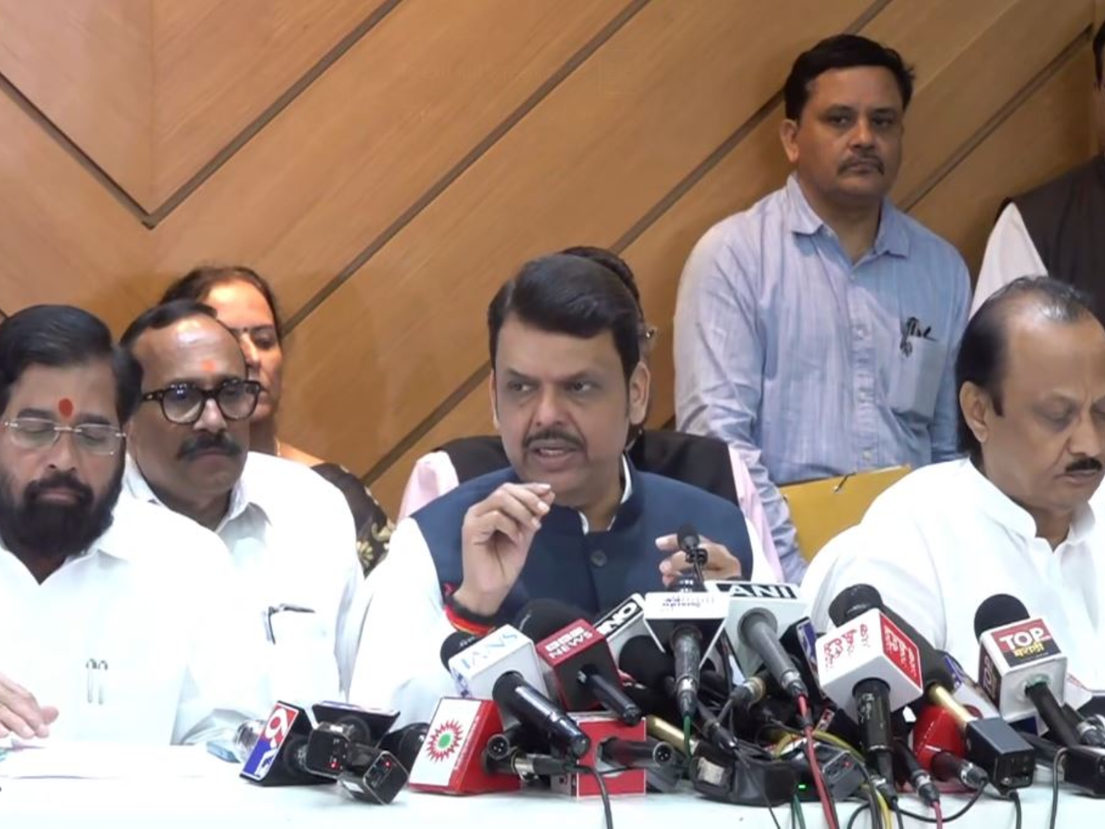 Maharashtra CM Devendra Fadnavis and Deputy CMs Eknath Shinde and Ajit Pawar (Photo/Maharashtra CMO) Maharashtra CM Devendra Fadnavis and Deputy CMs Eknath Shinde and Ajit Pawar (Photo/Maharashtra CMO)