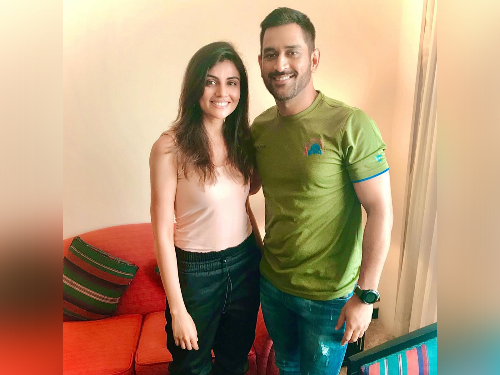 Malti Chahar and MS Dhoni (Photo: Instagram/@maltichahar) Malti Chahar and MS Dhoni (Photo: Instagram/@maltichahar)