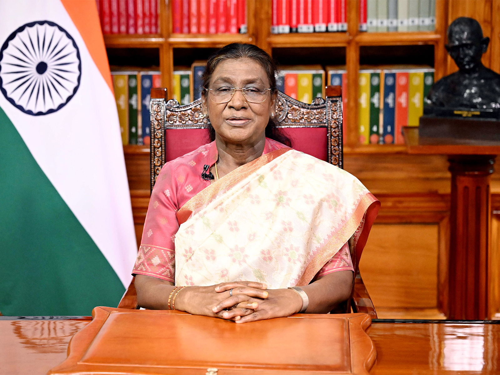 President Droupadi Murmu (File Photo/ANI) President Droupadi Murmu (File Photo/ANI)