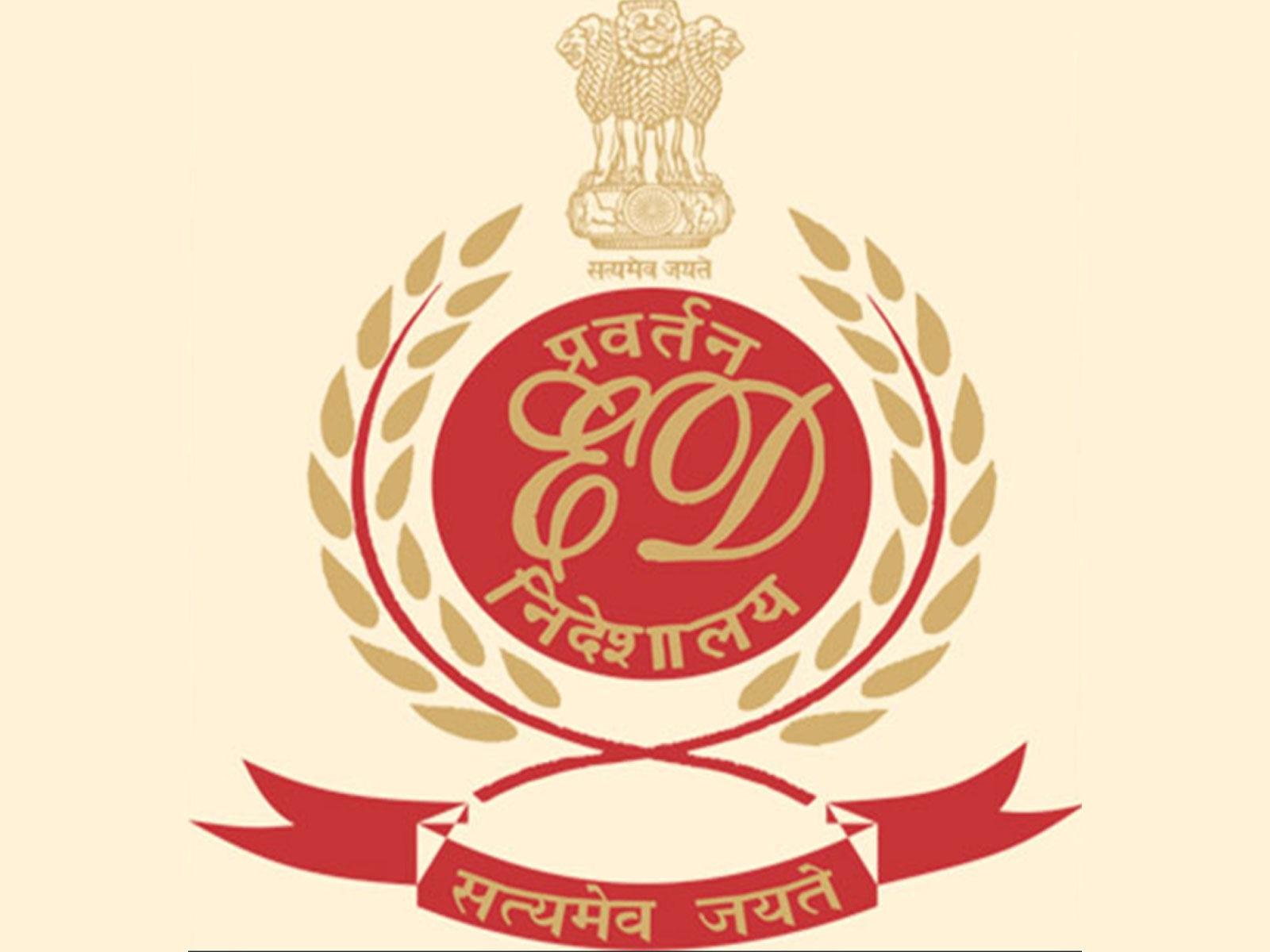 Official logo of ED (Photo/ANI) Official logo of ED (Photo/ANI)