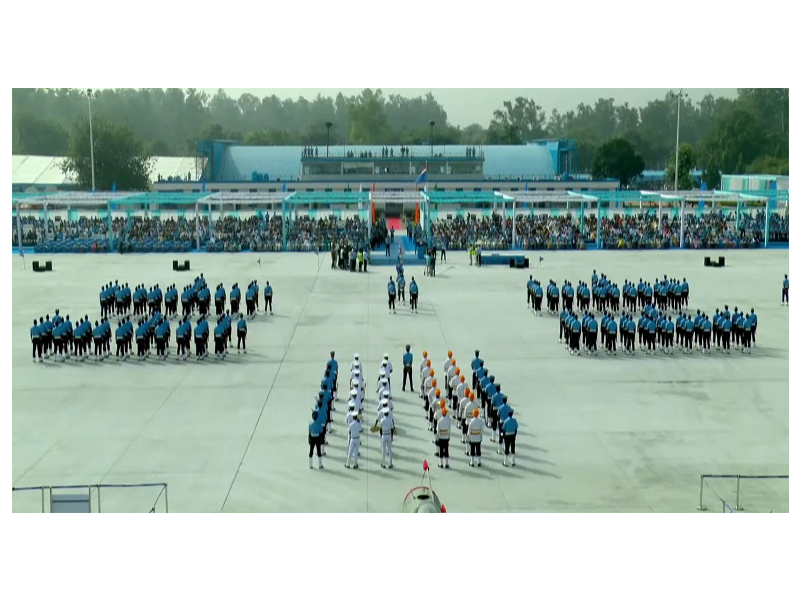 India’s air prowess on display at Hindon base (Photo/ANI/Indian Air Force)