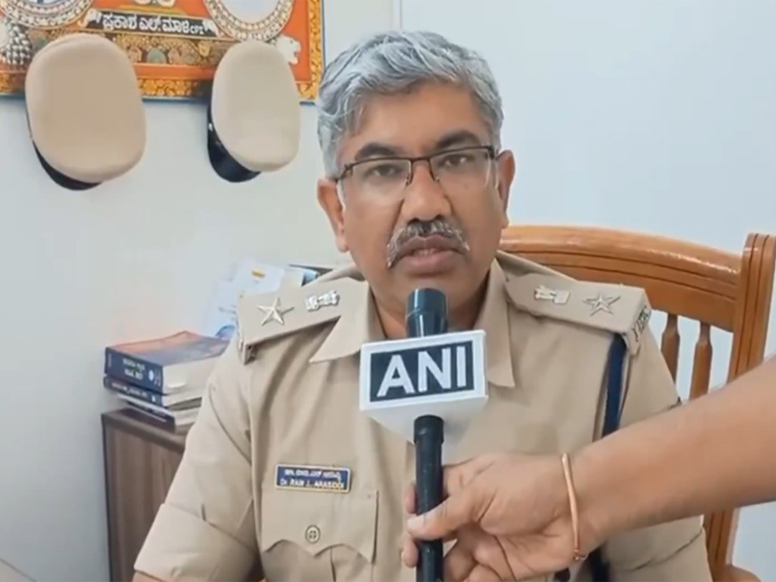 Superintendent of Police (Koppal) Ram L Arasiddi (Photo/ANI)
