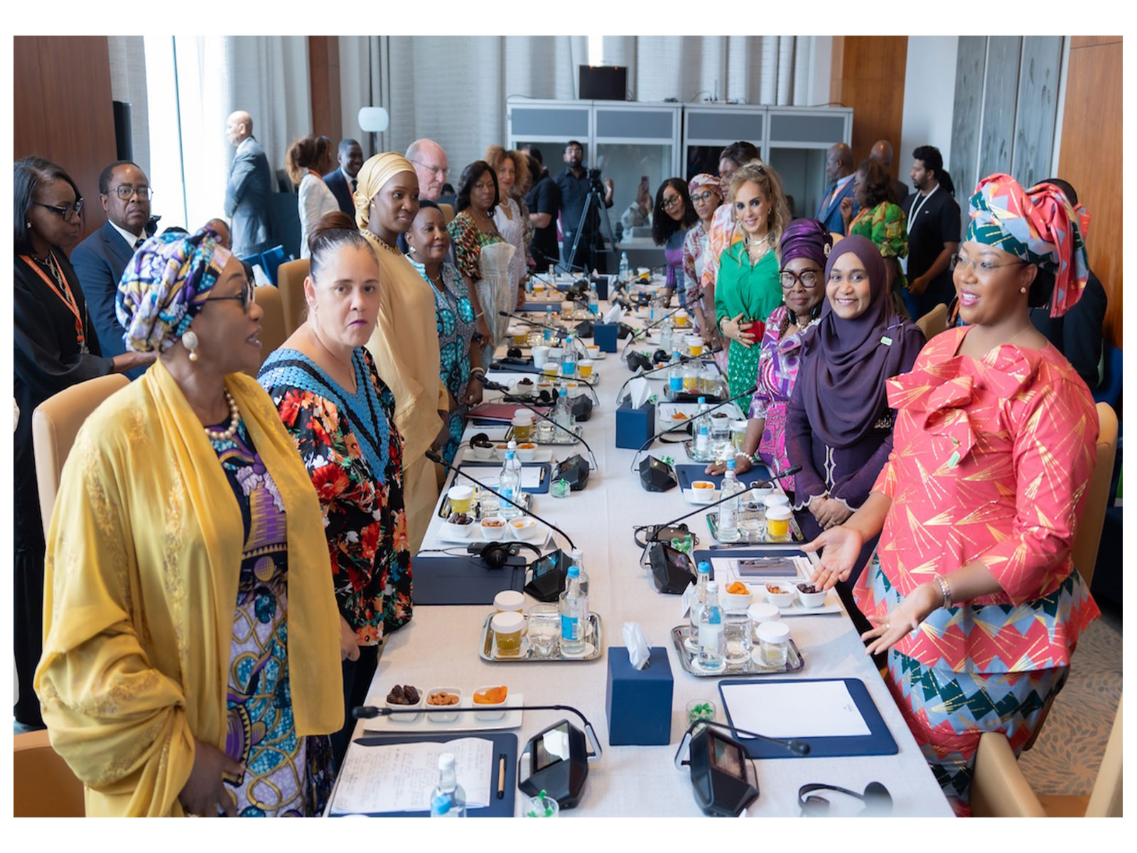Merck Foundation Chairman and CEO with the First Ladies of Africa and Asia at the 7th Edition of Merck Foundation First Ladies Initiative Summit Merck Foundation Chairman and CEO with the First Ladies of Africa and Asia at the 7th Edition of Merck Foundation First Ladies Initiative Summit