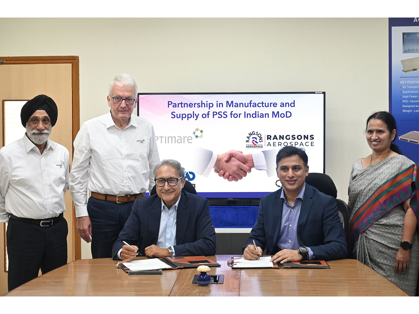 From left: Brig Manjit Singh Rana, Dr Theo Hengstermann, Mr Neset Tükenmez, Mr Pavan G Ranga, and Mrs V Anuradha at the signing of the pollution monitoring partnership From left: Brig Manjit Singh Rana, Dr Theo Hengstermann, Mr Neset Tükenmez, Mr Pavan G Ranga, and Mrs V Anuradha at the signing of the pollution monitoring partnership