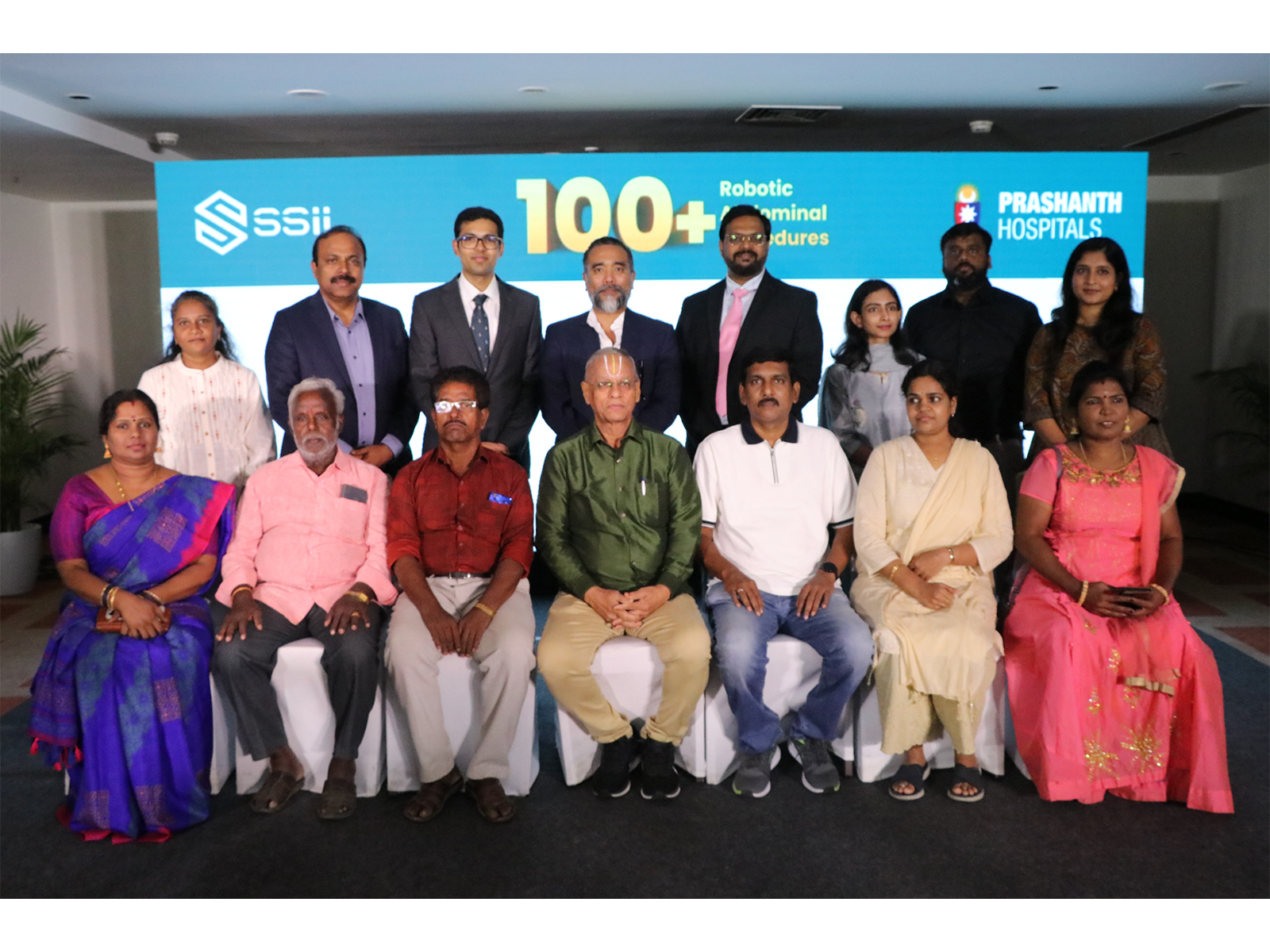 Dr. Prashanth Krishna and Dr. Parimuthukumar of Prashanth Hospitals with representatives from Dharan Hospitals and SSi Mantra Dr. Prashanth Krishna and Dr. Parimuthukumar of Prashanth Hospitals with representatives from Dharan Hospitals and SSi Mantra