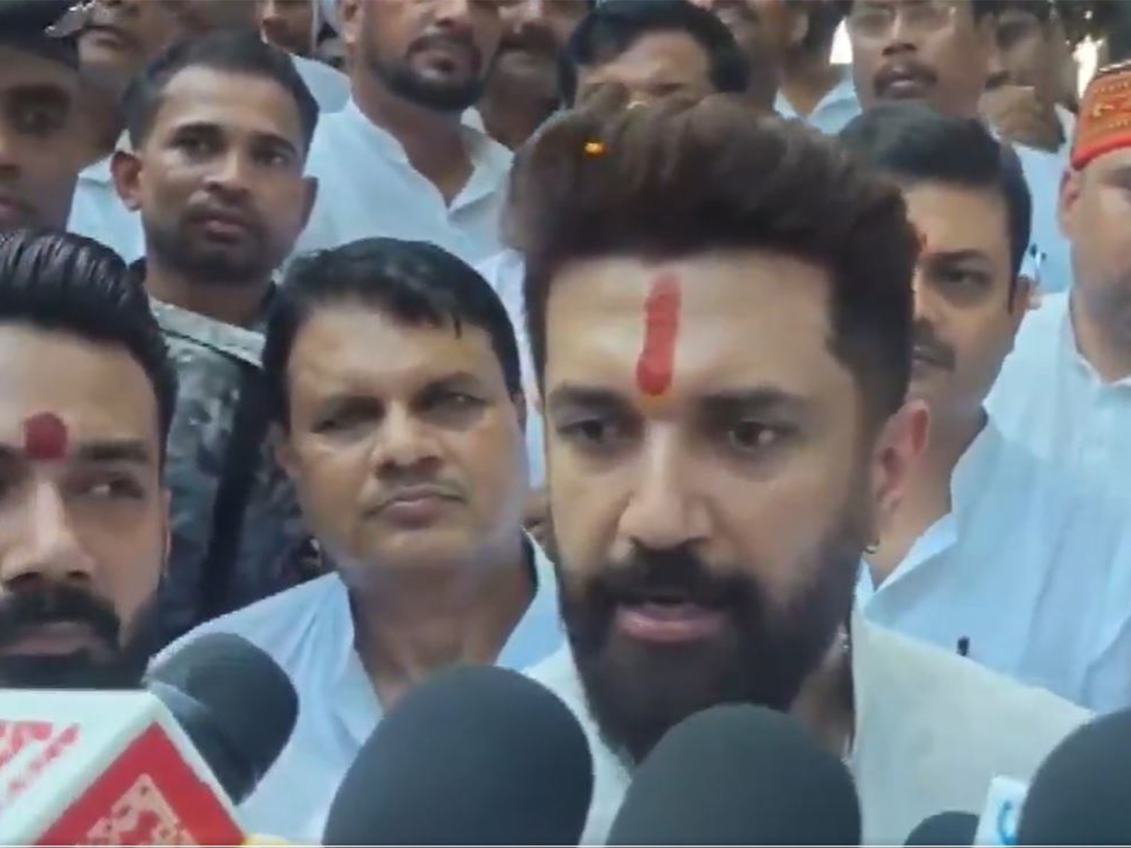 Union Minister Chirag Paswan (Photo/ANI) 