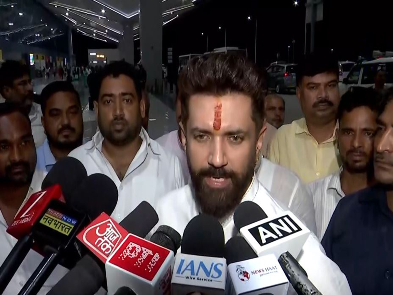 LJP(RV) President and Union Minister Chirag Paswan. (Photo/ANI) LJP(RV) President and Union Minister Chirag Paswan. (Photo/ANI)