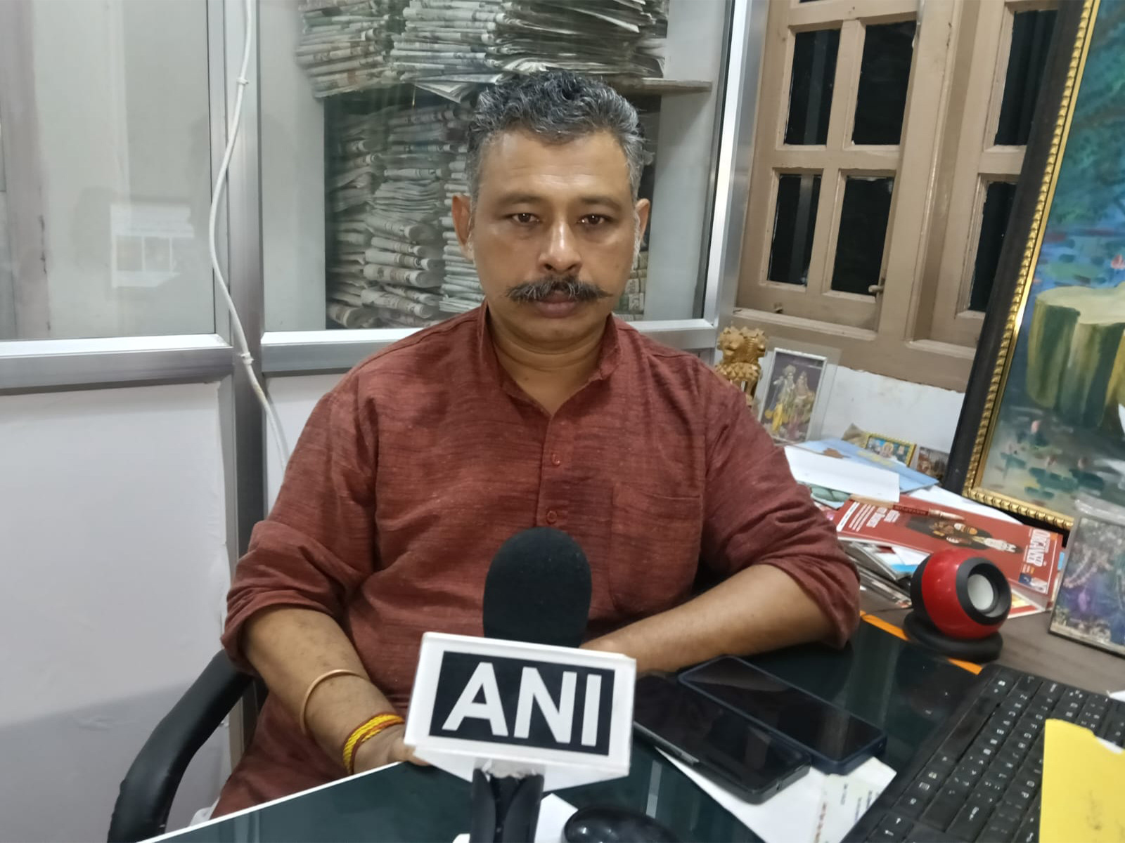 Tripura BJP spokesperson Nabendu Bhattacharjee (Photo/ANI) Tripura BJP spokesperson Nabendu Bhattacharjee (Photo/ANI)