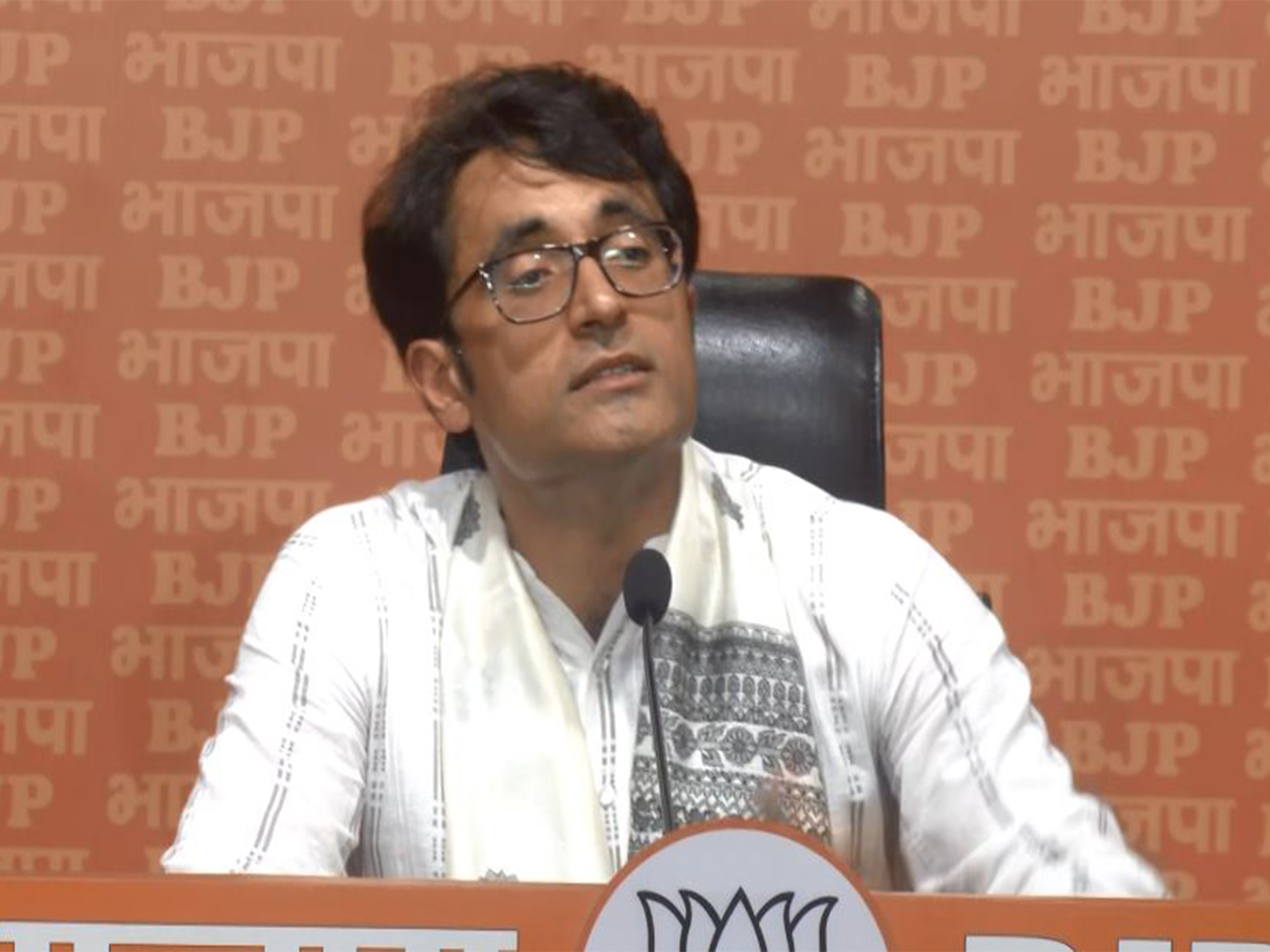 BJP Spokesperson Pradeep Bhandari (Photo/ANI) BJP Spokesperson Pradeep Bhandari (Photo/ANI)