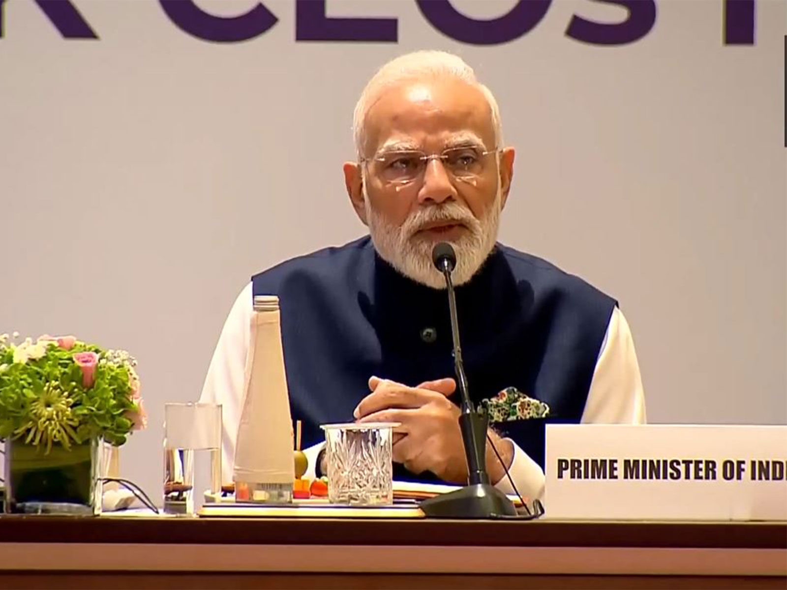 Prime Minister Narendra Modi addressing India-UL CEO Forum (Photo: ANI) Prime Minister Narendra Modi addressing India-UL CEO Forum (Photo: ANI)