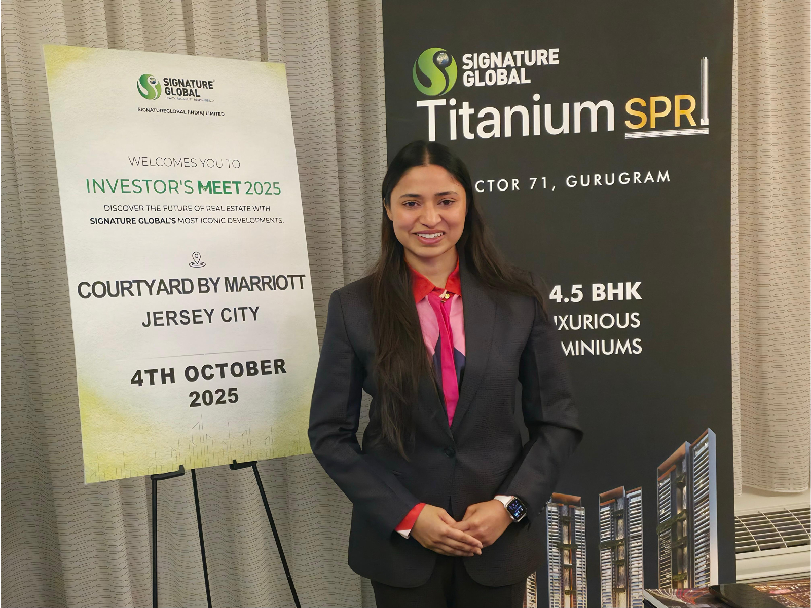 Ms. Bharti Aggarwal, Director, Signature Global (India) Ltd. Ms. Bharti Aggarwal, Director, Signature Global (India) Ltd.