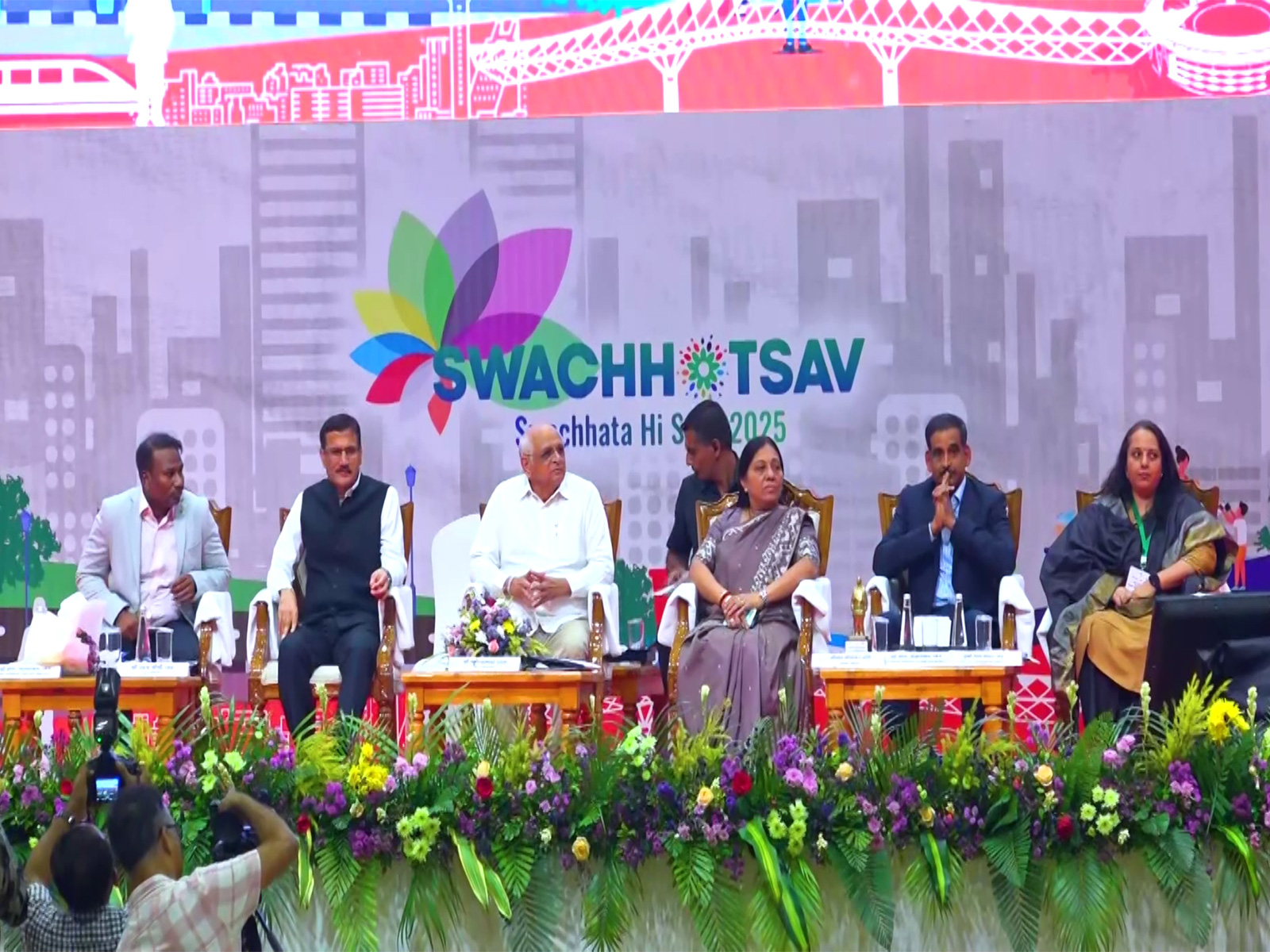 Gujarat declares 2025 as ‘Year of Urban Development’, honours cleanest cities (Photo/ANI) Gujarat declares 2025 as ‘Year of Urban Development’, honours cleanest cities (Photo/ANI)