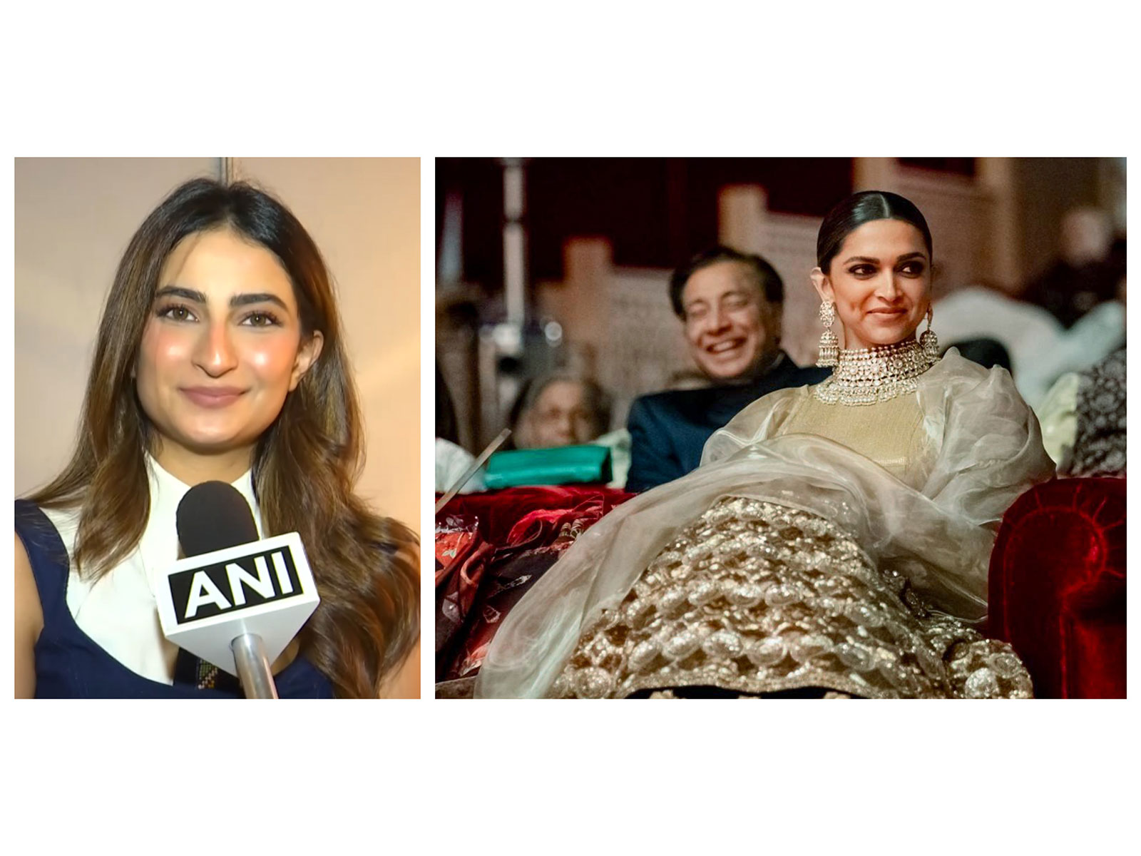 Actors Palak Tiwari and Deepika Padukone (Image source: ANI) Actors Palak Tiwari and Deepika Padukone (Image source: ANI)