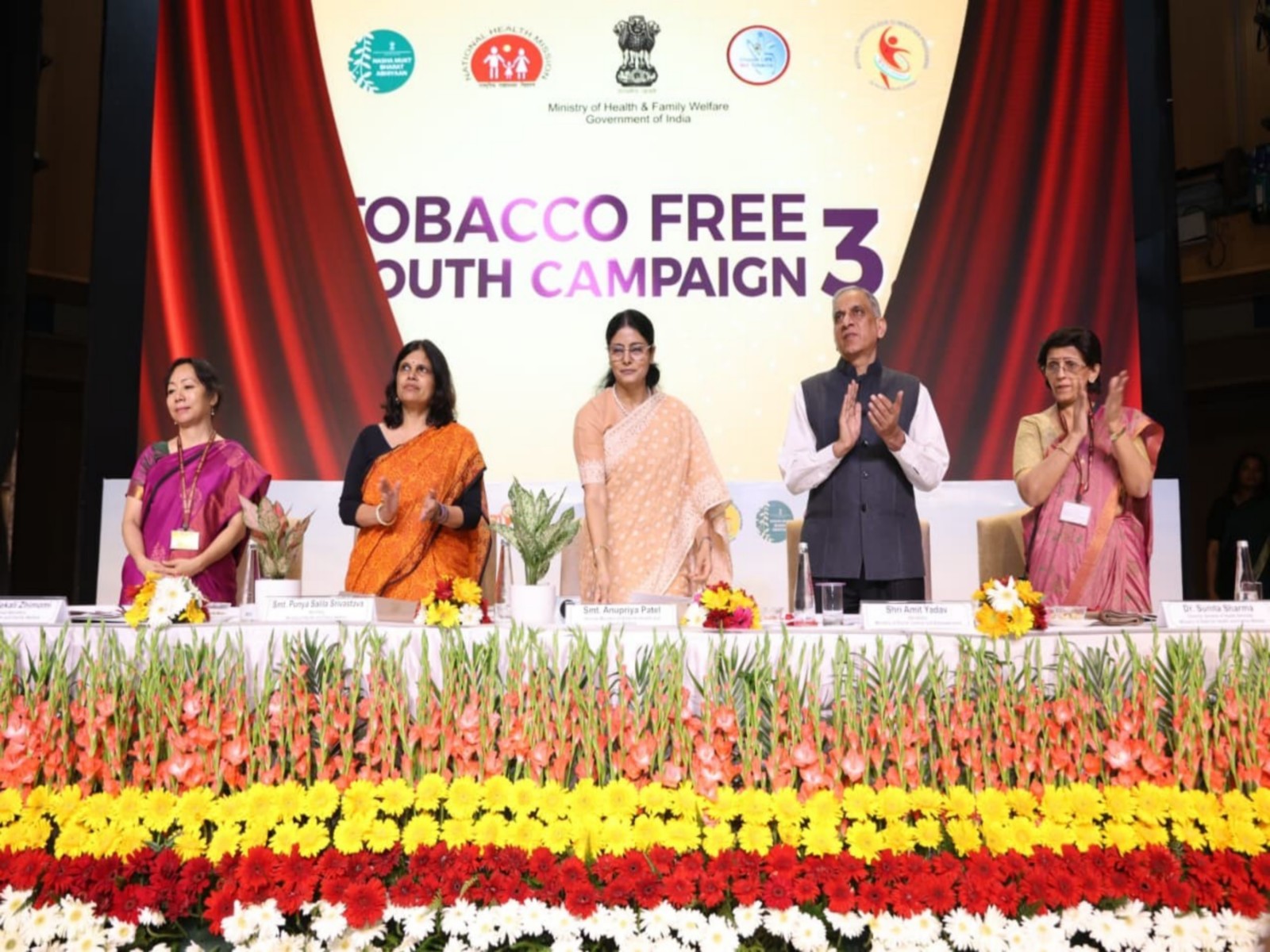 Union MoS Anupriya Patel launches Tobacco Free Youth Campaign 3.0 (Photo: PIB) Union MoS Anupriya Patel launches Tobacco Free Youth Campaign 3.0 (Photo: PIB)