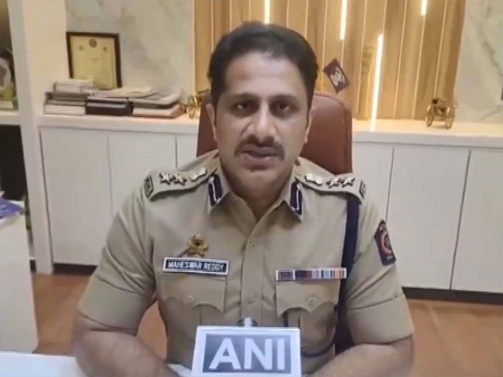 Jalgaon SP Maheshwar Reddy (Photo: ANI) Jalgaon SP Maheshwar Reddy (Photo: ANI)