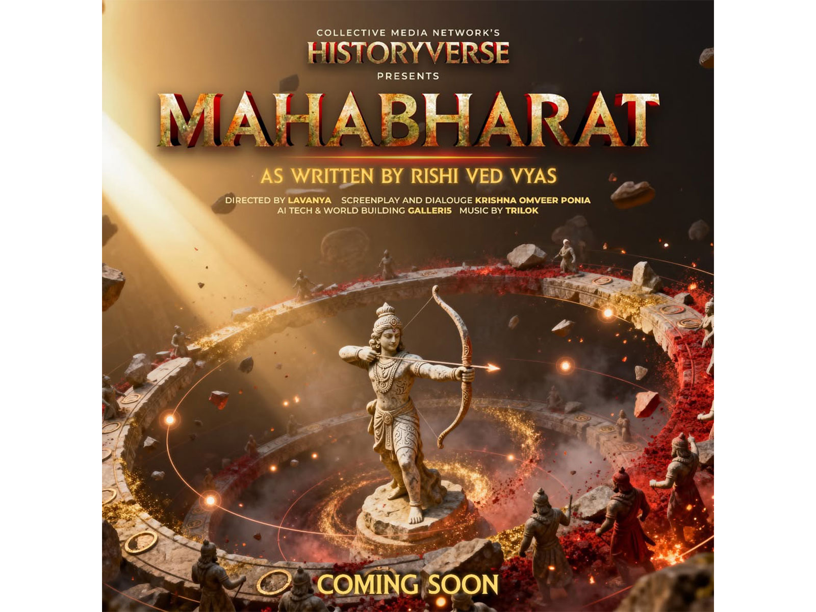 Mahabharat poster (Photo: Instagram/@waves_ott) Mahabharat poster (Photo: Instagram/@waves_ott)