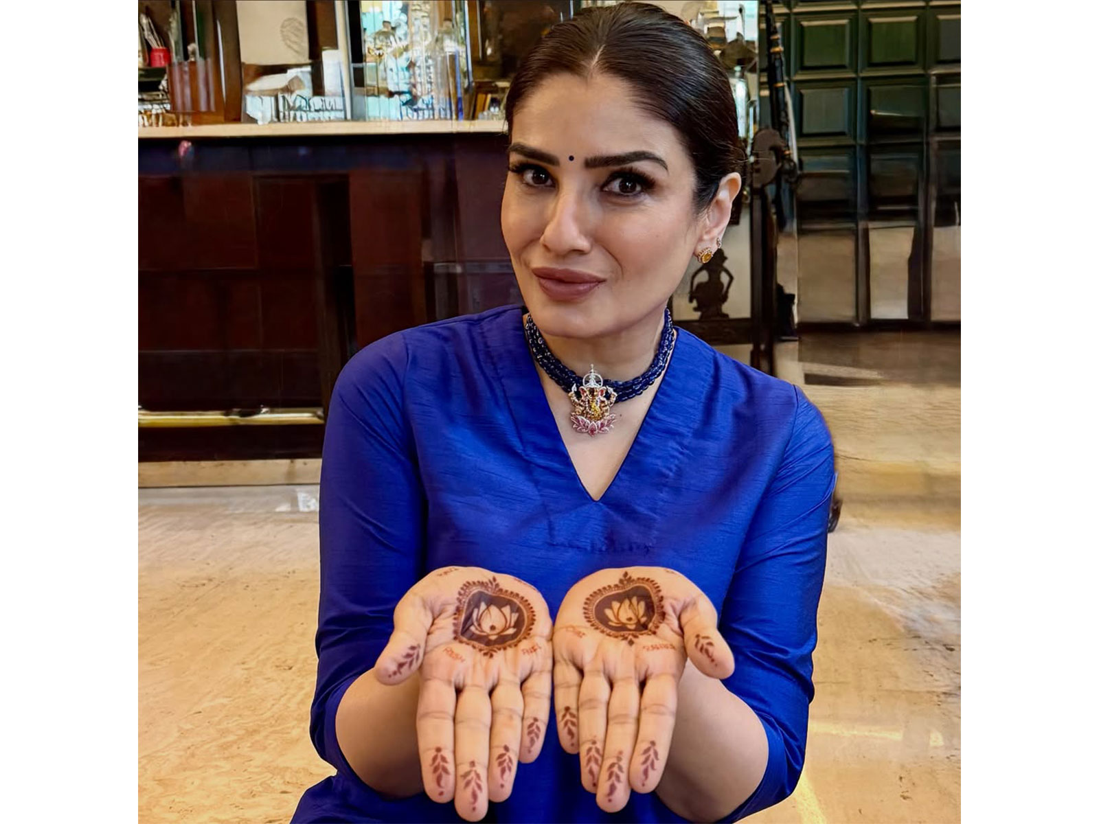 Actor Raveena Tandon (Image source: Raveena's Instagram) Actor Raveena Tandon (Image source: Raveena's Instagram)