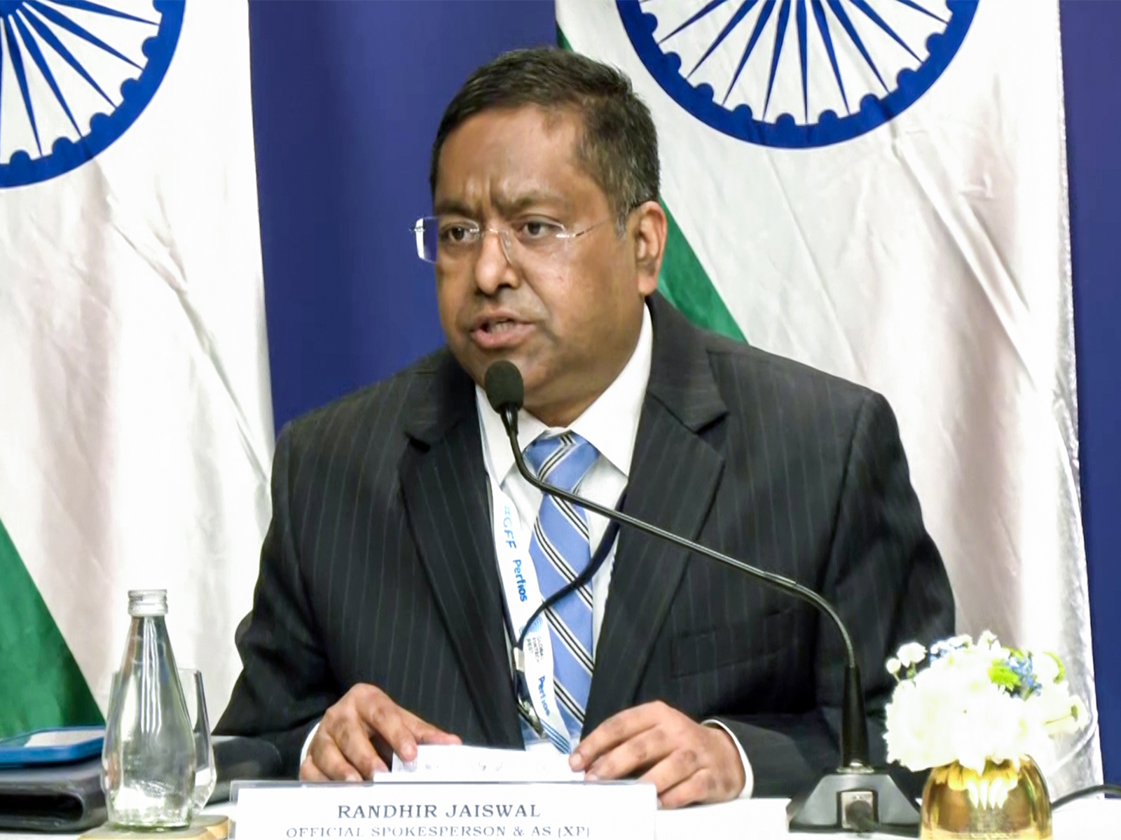 MEA spokesperson Randhir Jaiswal (File Photo/ANI) MEA spokesperson Randhir Jaiswal (File Photo/ANI)