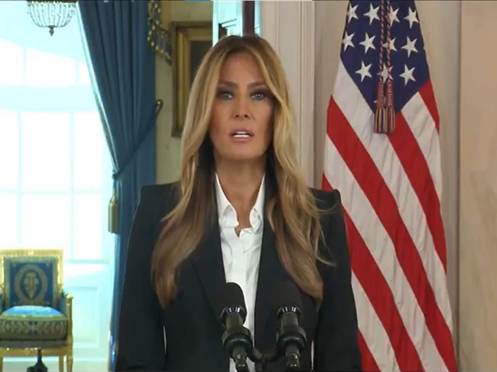 US First Lady Melania Trump (Photo/X/WhiteHouse) US First Lady Melania Trump (Photo/X/WhiteHouse)