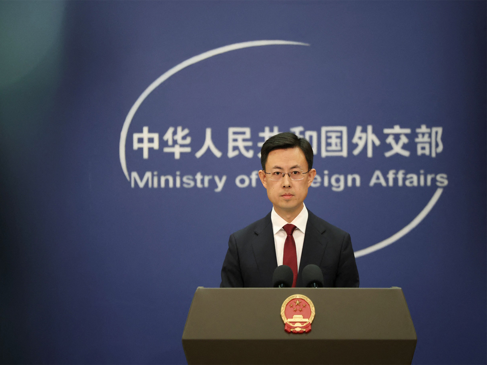 Chinese Foreign Ministry spokesperson Guo Jiakun in Beijing Chinese Foreign Ministry spokesperson Guo Jiakun in Beijing