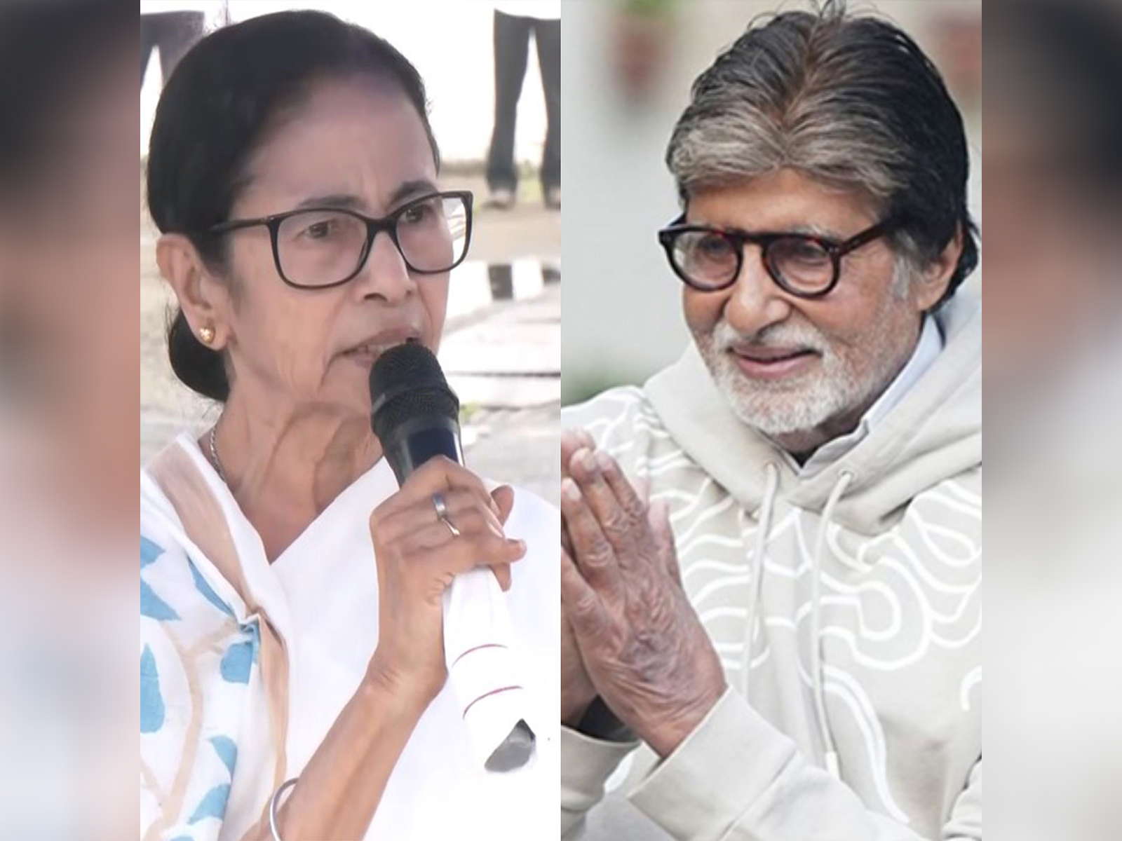West Bengal CM Mamata Banerjee(Photo/ANI), Amitabh Bachchan (Photo/X/@SrBachchan) West Bengal CM Mamata Banerjee(Photo/ANI), Amitabh Bachchan (Photo/X/@SrBachchan)
