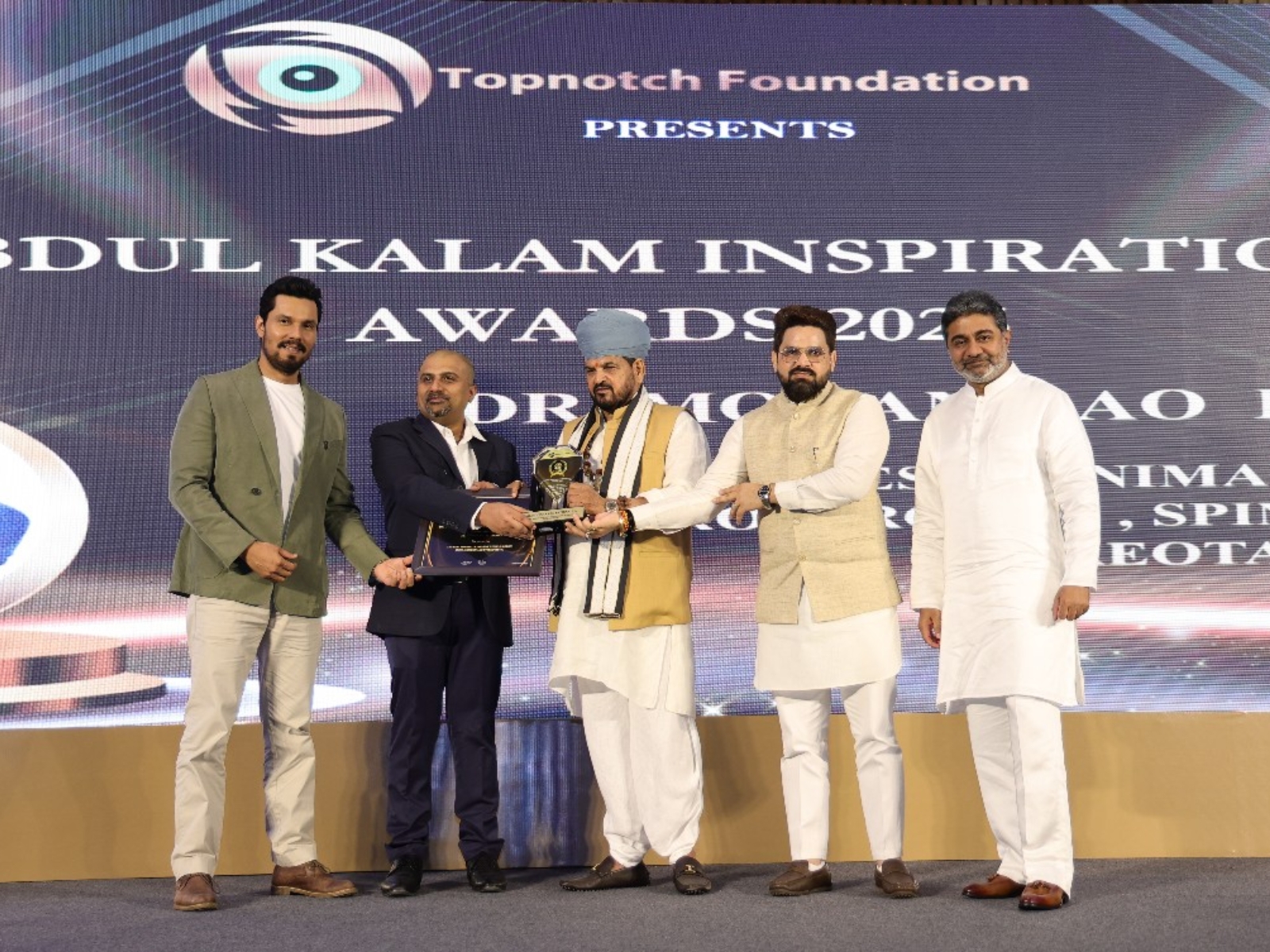 Dr. Mohana Rao Patibandla Honoured at Abdul Kalam Inspiration Awards 2025 Dr. Mohana Rao Patibandla Honoured at Abdul Kalam Inspiration Awards 2025