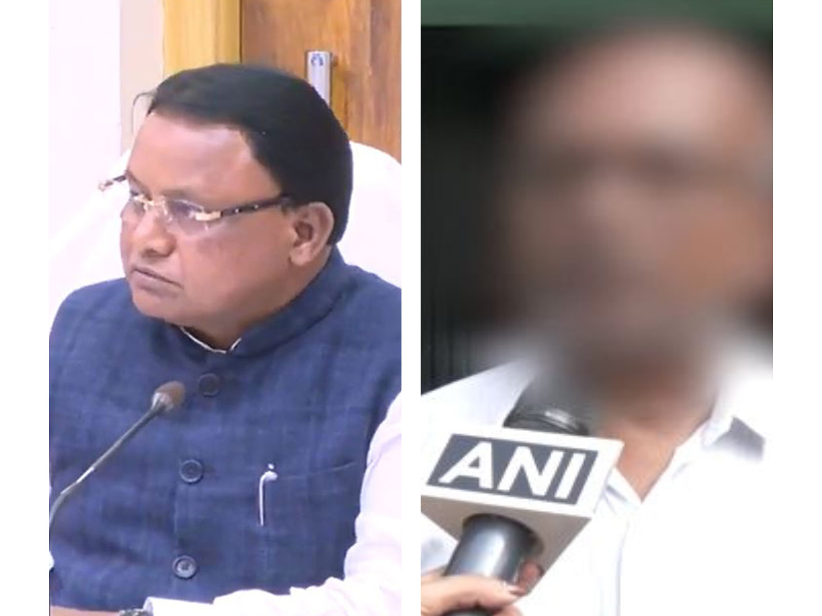 Odisha Chief Minister Mohan Majhi & RG Kar Medical College rape and murder victim's Father (File Photo/ANI) Odisha Chief Minister Mohan Majhi & RG Kar Medical College rape and murder victim's Father (File Photo/ANI)