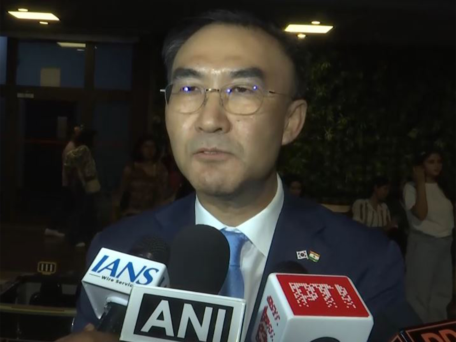 H.E. Lee Seong-ho, Ambassador of the Republic of Korea to India (Photo/ANI) H.E. Lee Seong-ho, Ambassador of the Republic of Korea to India (Photo/ANI)