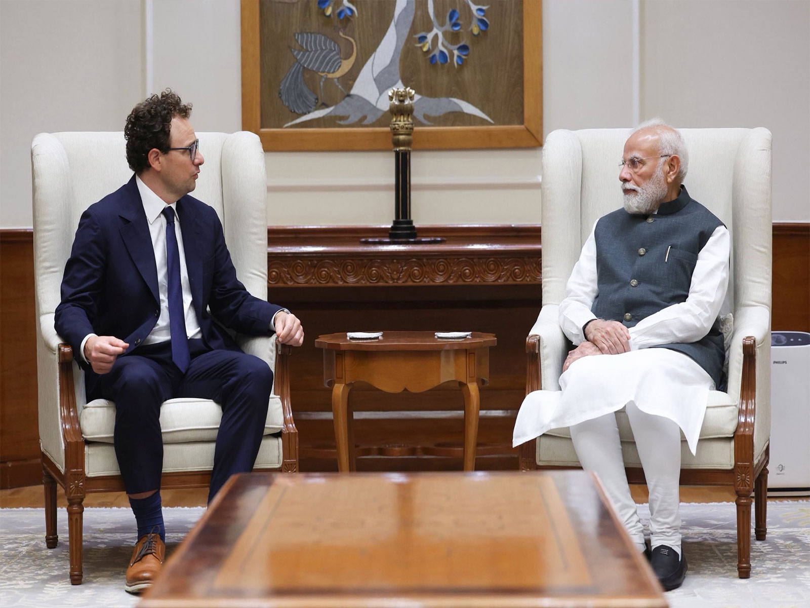 Prime Minister Narendra Modi meets Anthropic CEO, Dario Amodei (Photo/@DarioAmodei) Prime Minister Narendra Modi meets Anthropic CEO, Dario Amodei (Photo/@DarioAmodei)