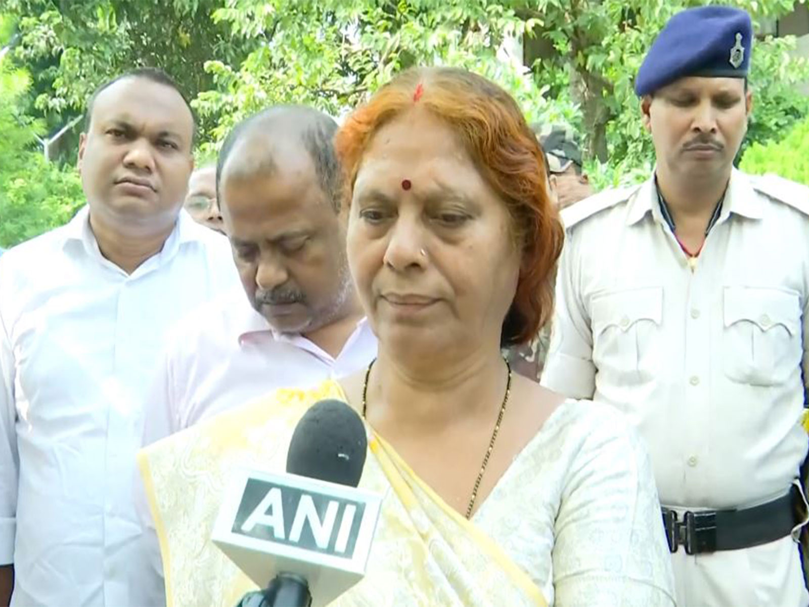 RJD MLA Vibha Devi resigns (Photo/ANI) RJD MLA Vibha Devi resigns (Photo/ANI)