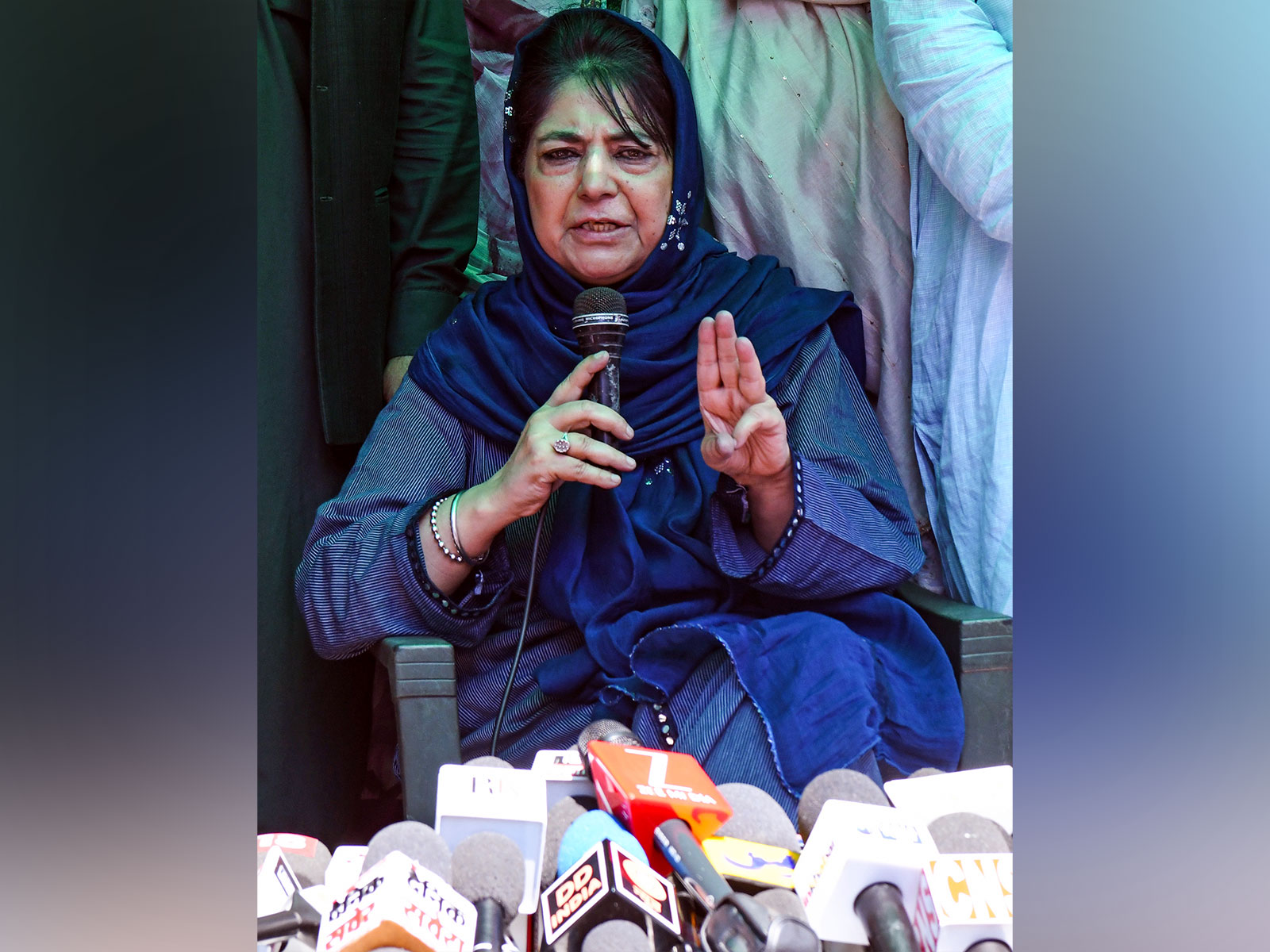 PDP chief Mehbooba Mufti (Photo: ANI) PDP chief Mehbooba Mufti (Photo: ANI)