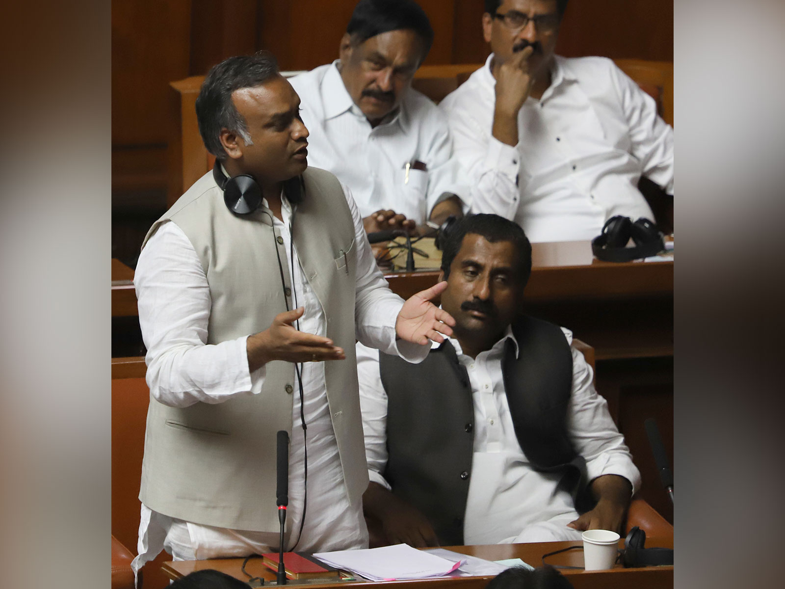 Karnataka Minister Priyank Kharge (Photo/ANI) Karnataka Minister Priyank Kharge (Photo/ANI)