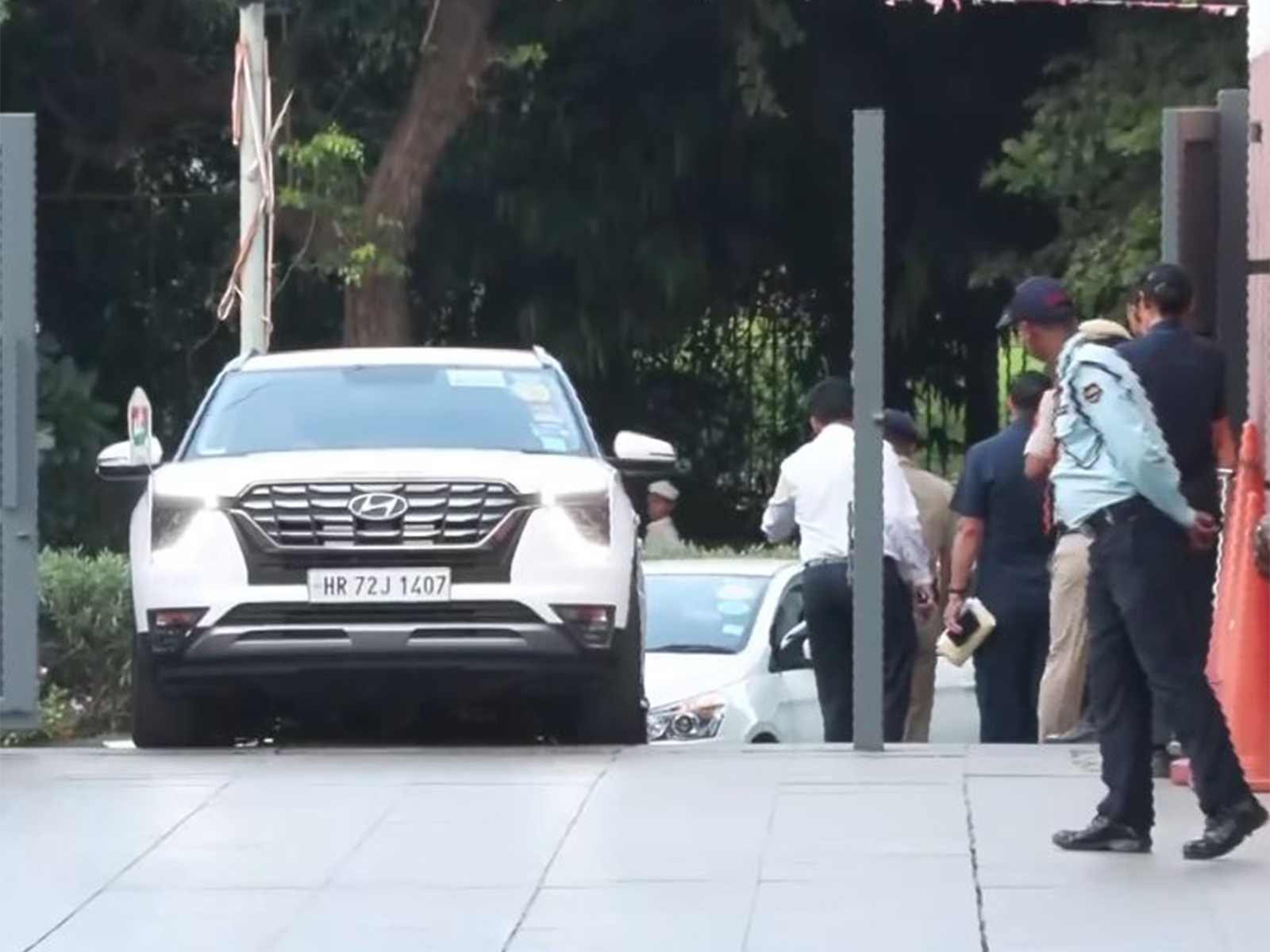 Leaders arriving for the CEC meeting at the BJP headquarters in New Delhi on October 12, 2025 (Photo/ANI) Leaders arriving for the CEC meeting at the BJP headquarters in New Delhi on October 12, 2025 (Photo/ANI)
