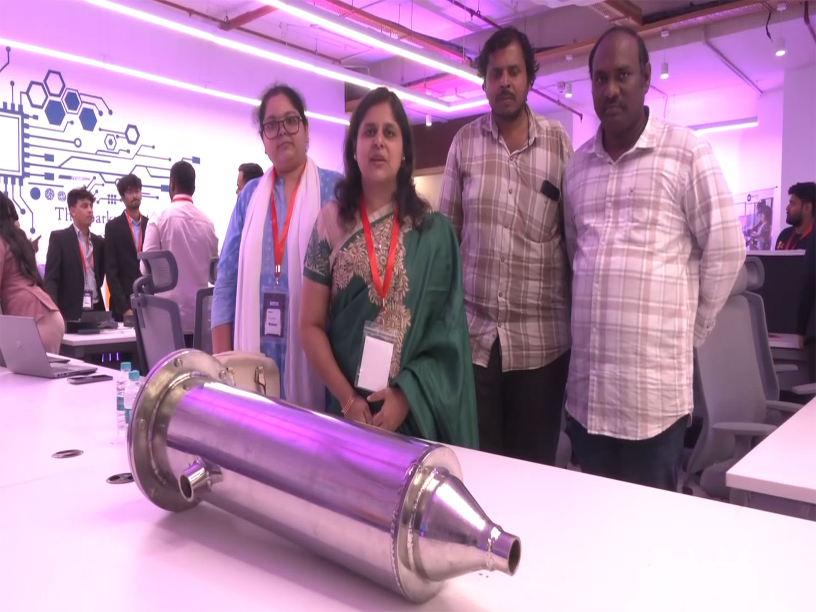 Professor Swati Ghosh Acharya from the University of Hyderabad (Photo/ANI) Professor Swati Ghosh Acharya from the University of Hyderabad (Photo/ANI)