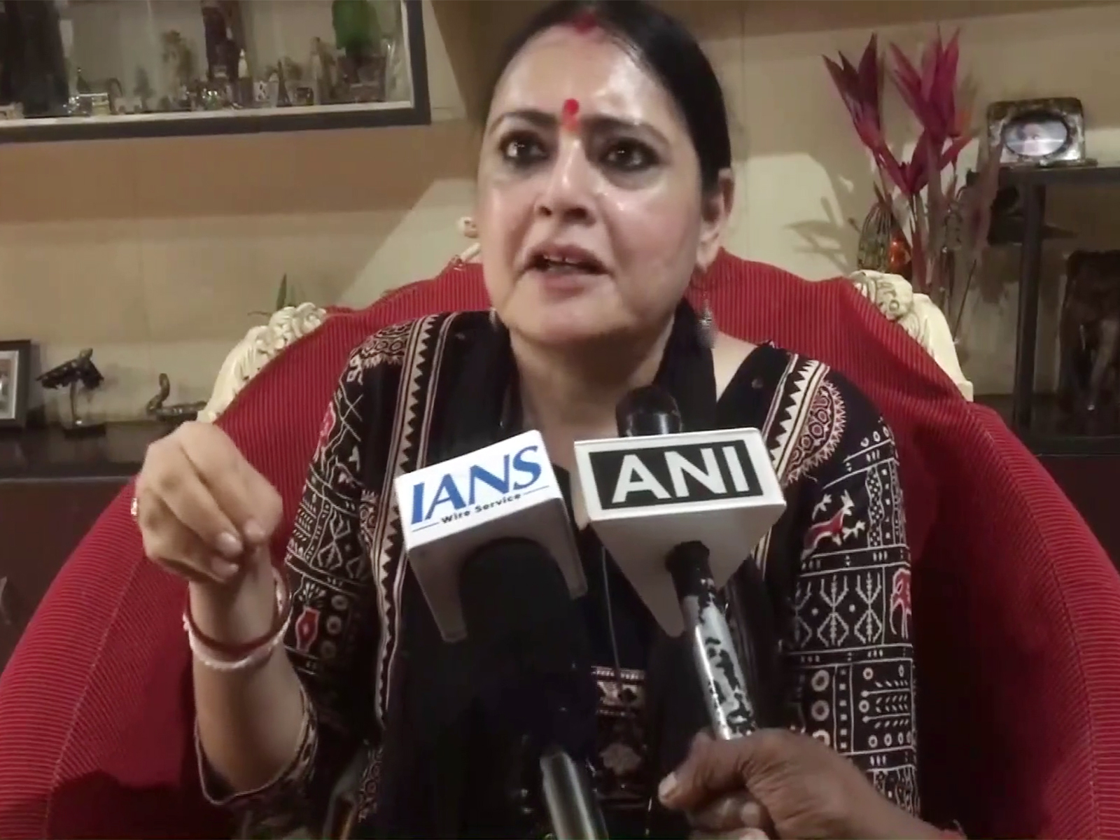 BJP MLA Agnimitra Paul (Photo/ANI) BJP MLA Agnimitra Paul (Photo/ANI)