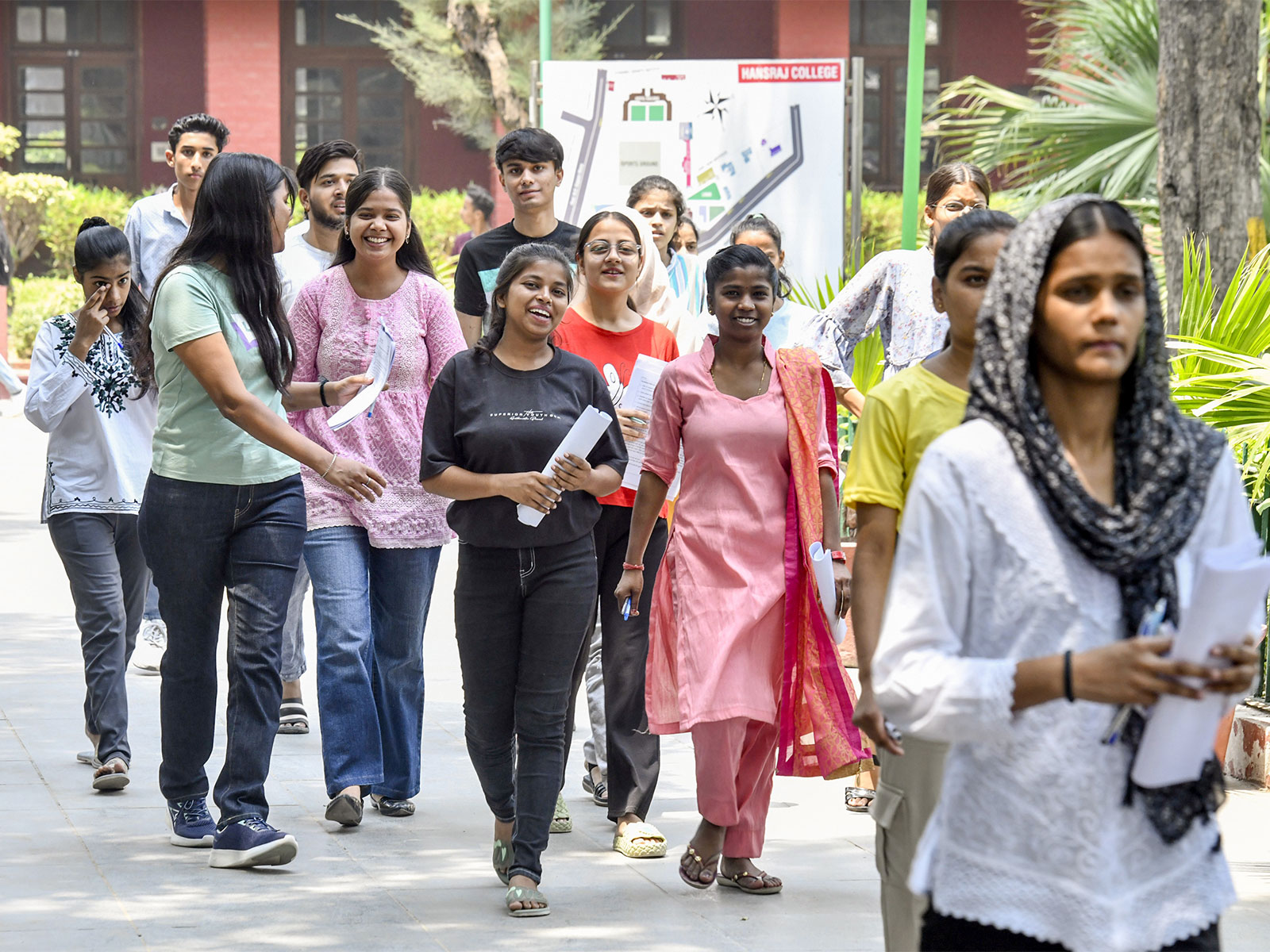 Students at Delhi University (File Photo/ANI) Students at Delhi University (File Photo/ANI)