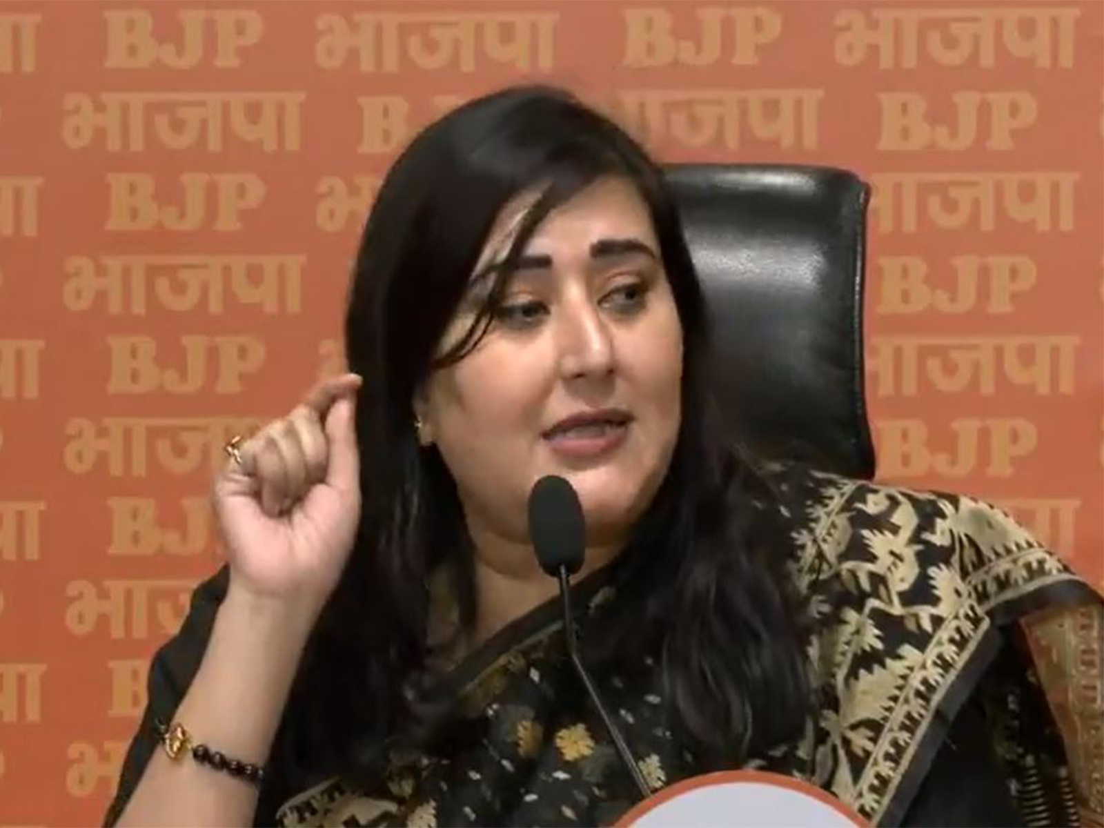 BJP MP Bansuri Swaraj (Photo/ANI) BJP MP Bansuri Swaraj (Photo/ANI)