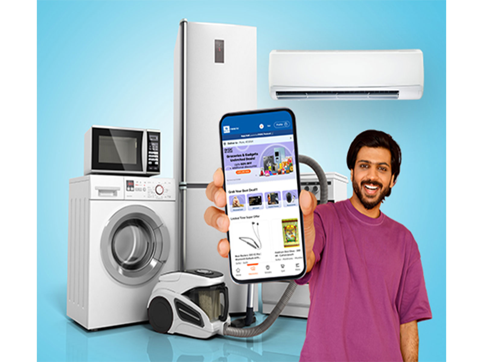 Shop with ONDC on Bajaj Markets this festive season Shop with ONDC on Bajaj Markets this festive season