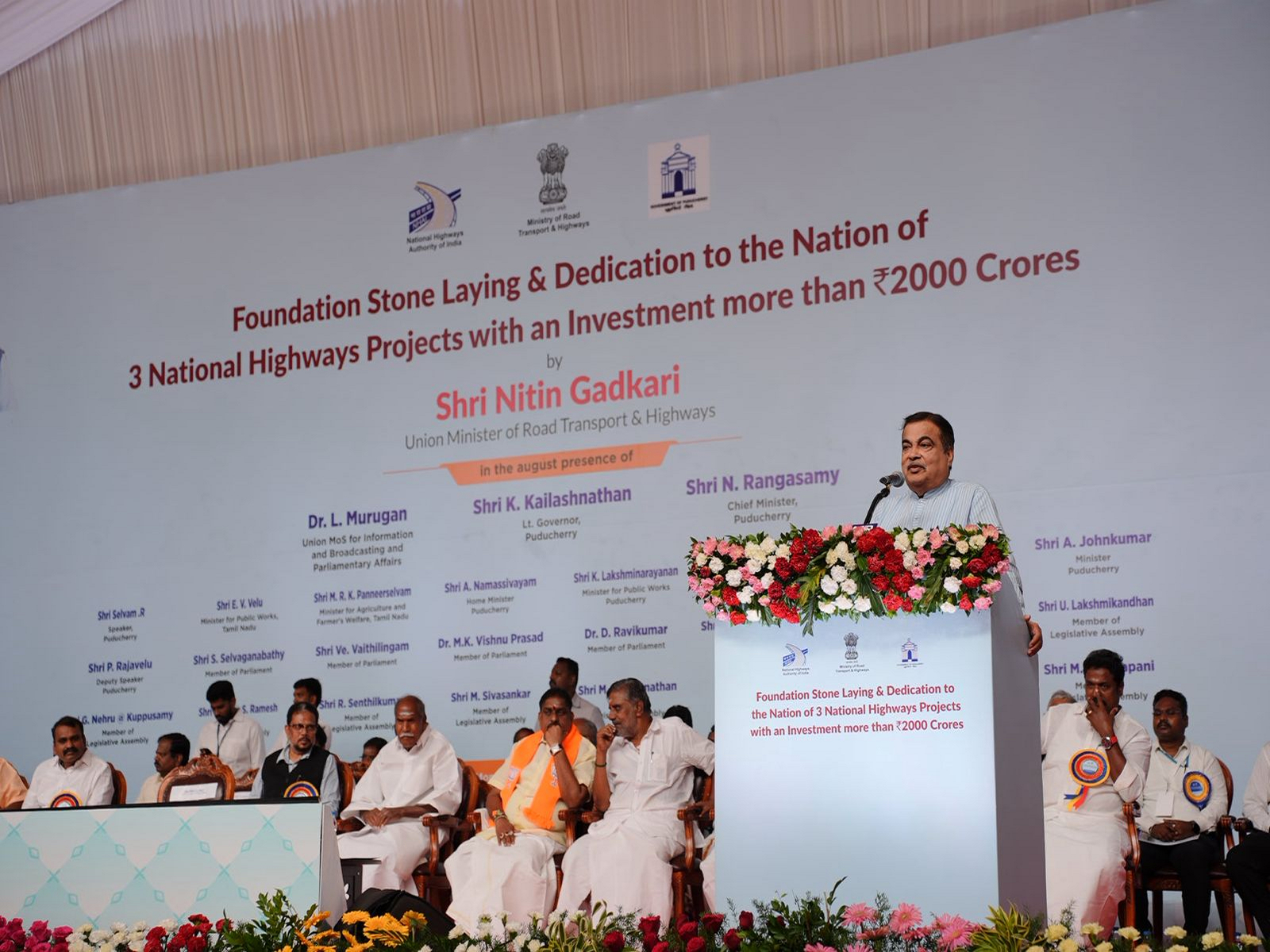 Union Minister for Road Transport and Highways Nitin Gadkari (Photo/ANI)