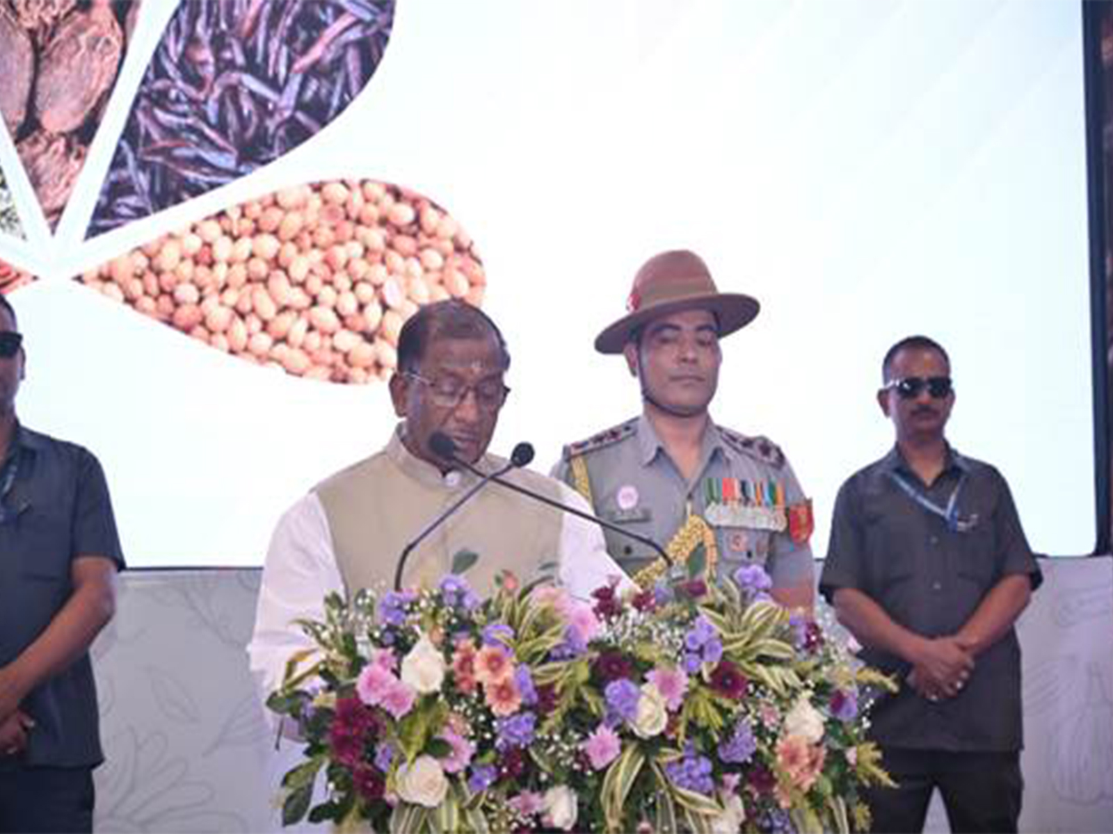 Lakshman Prasad Acharya (Photo/PIB) Lakshman Prasad Acharya (Photo/PIB)