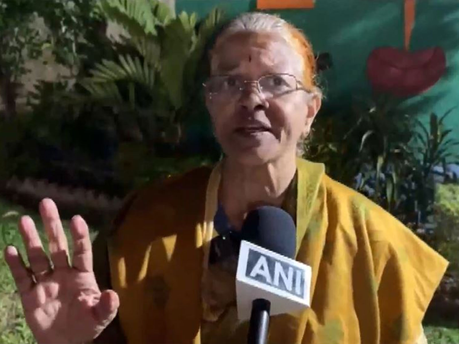 Uma Anandan, the petitioner in the Karur Stampede case (Photo/ANI) Uma Anandan, the petitioner in the Karur Stampede case (Photo/ANI)
