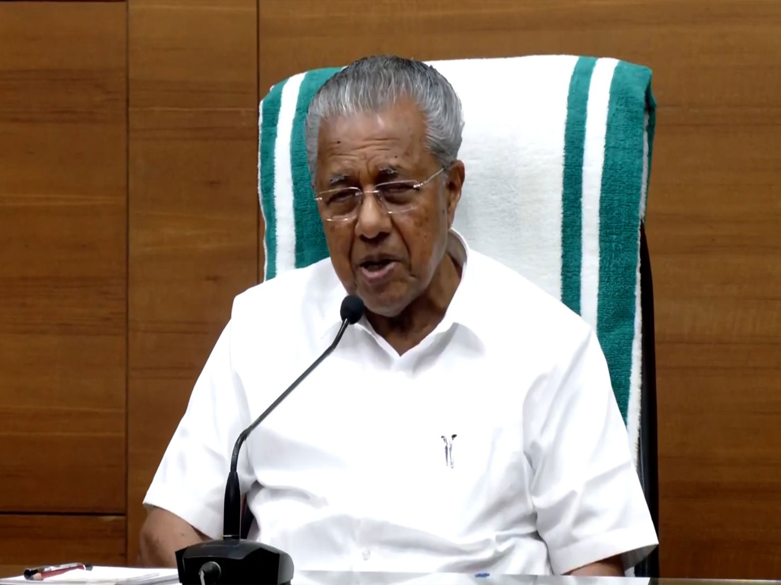 Kerala Chief Minister Pinarayi Vijayan (Photo/ANI) Kerala Chief Minister Pinarayi Vijayan (Photo/ANI)